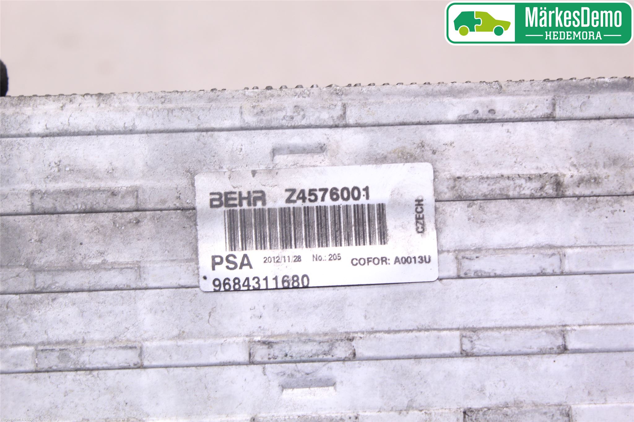 Citroen C3 PICASSO Intercooler Radiator