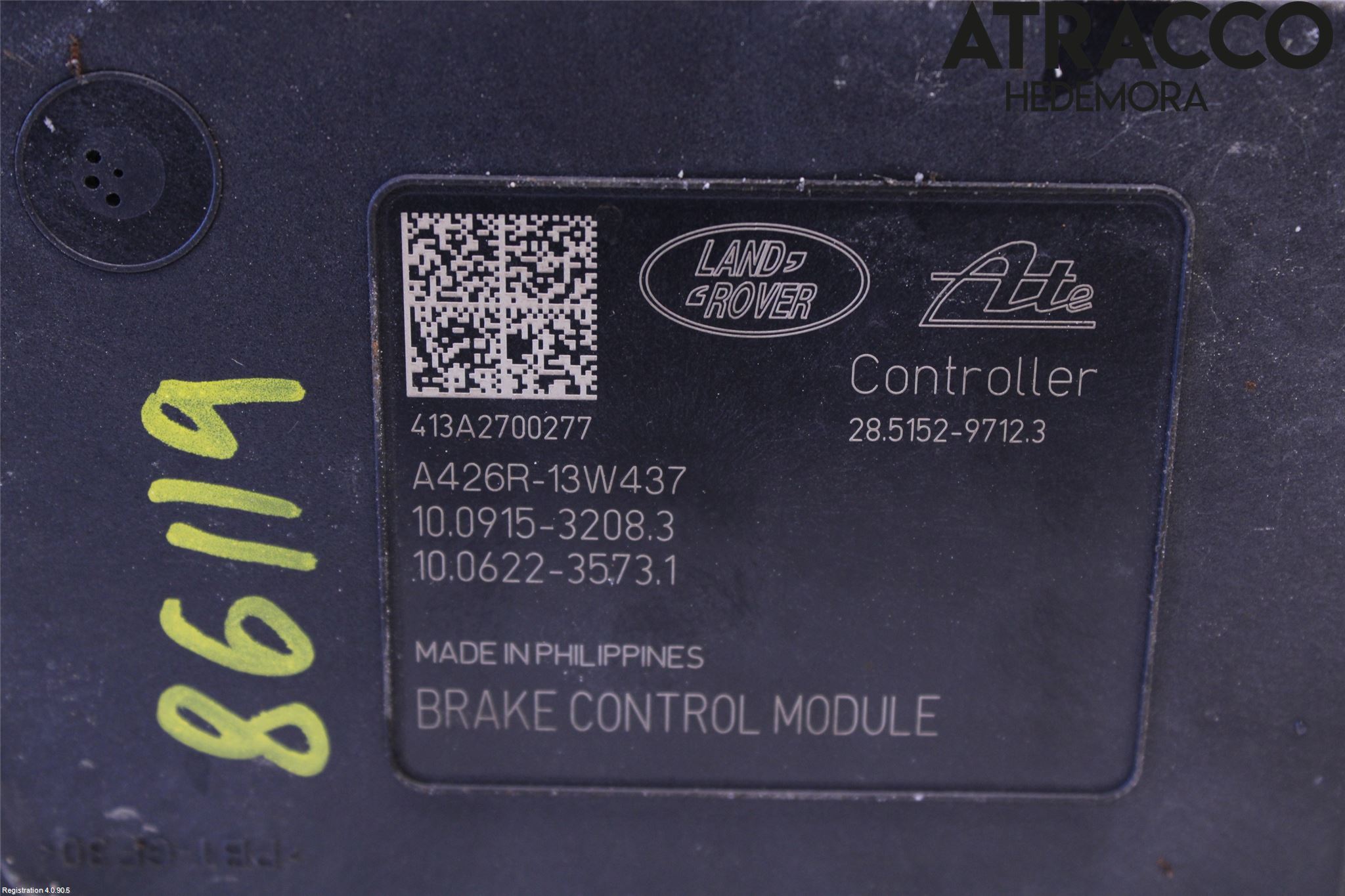 Landrover LAND ROVER RANGE ROVER EVOQUE (L538) 11-18 Abs Hydraulikkaggregat