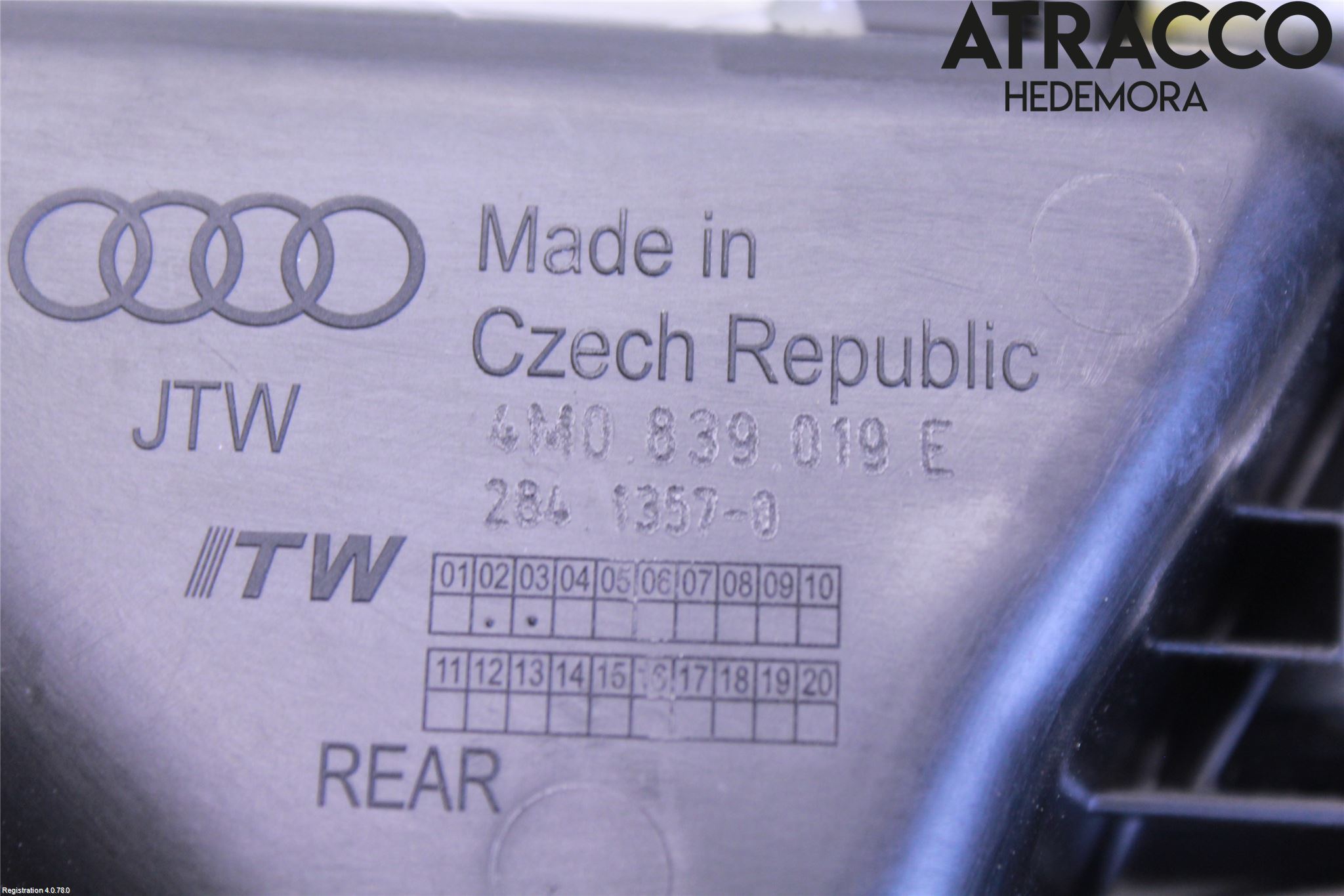 Audi Q7/SQ7 Innr Dørhandtak V Indre