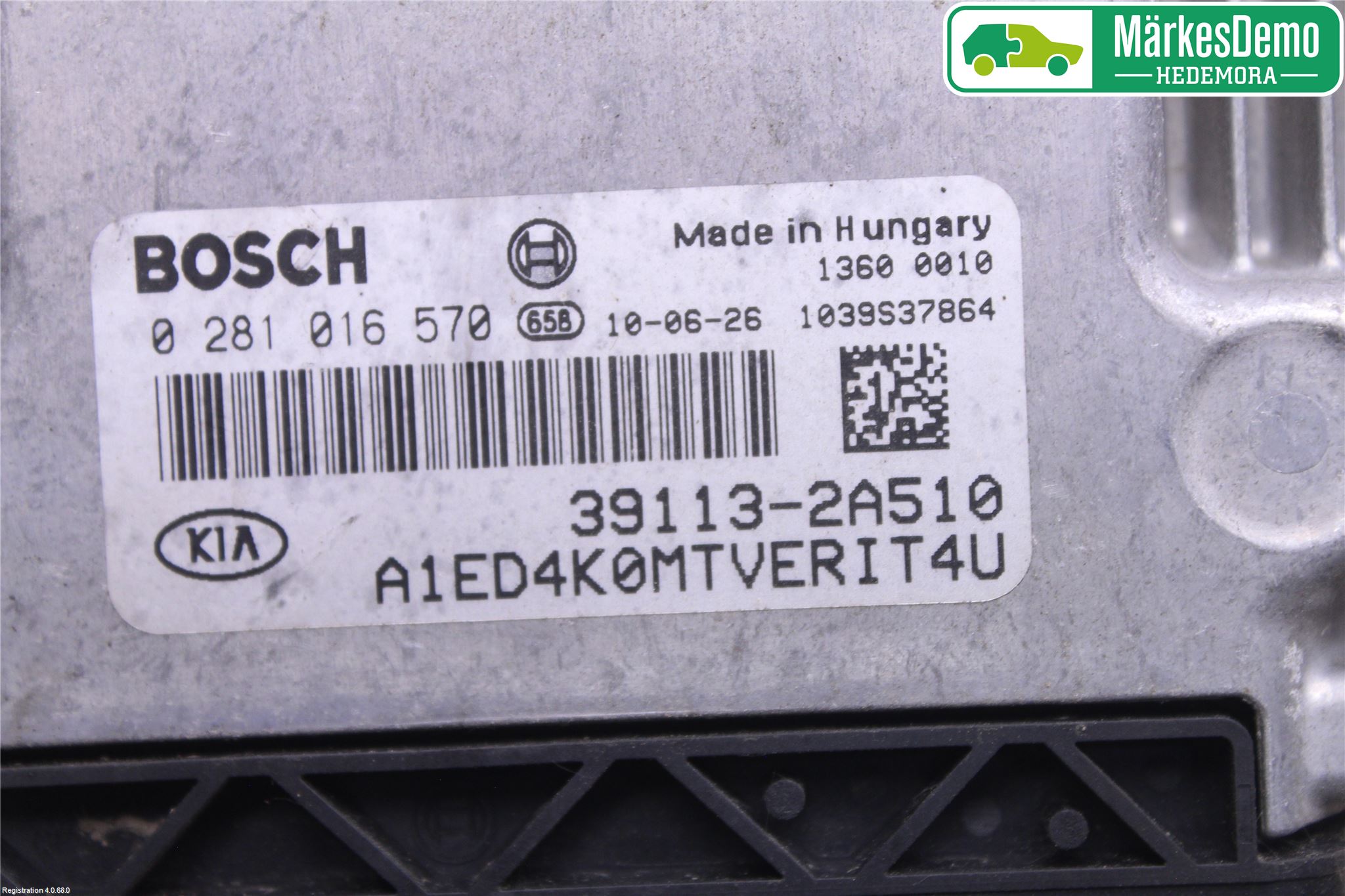 Kia CEED 06-12 Styreenhet Dieselpumpe