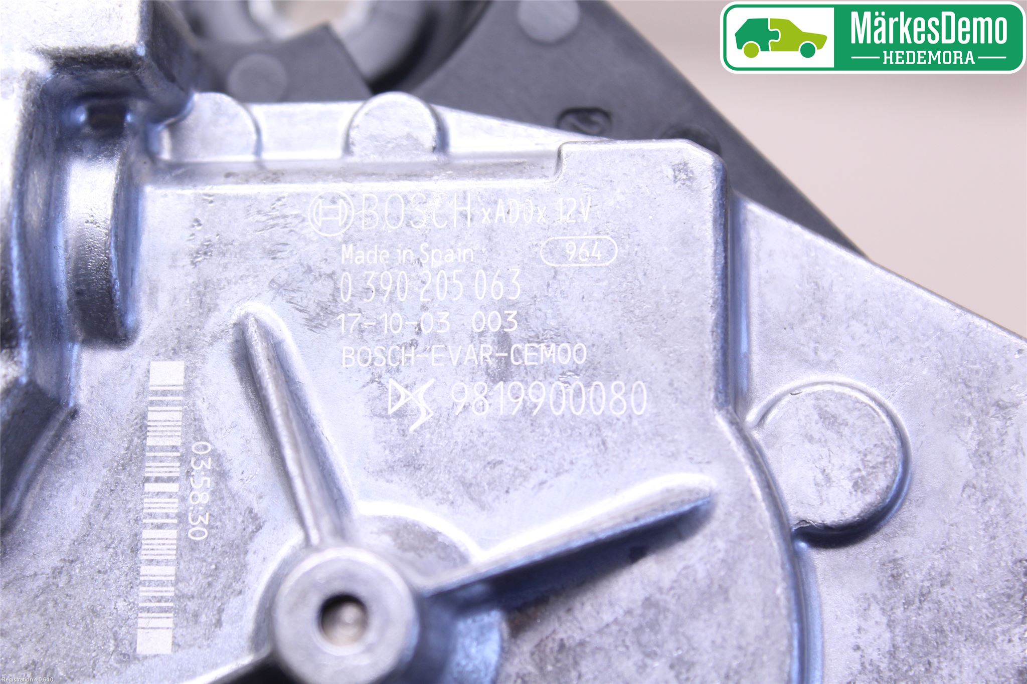 Citroen COTROEN C3 17-24 Viskermotor Bakluke