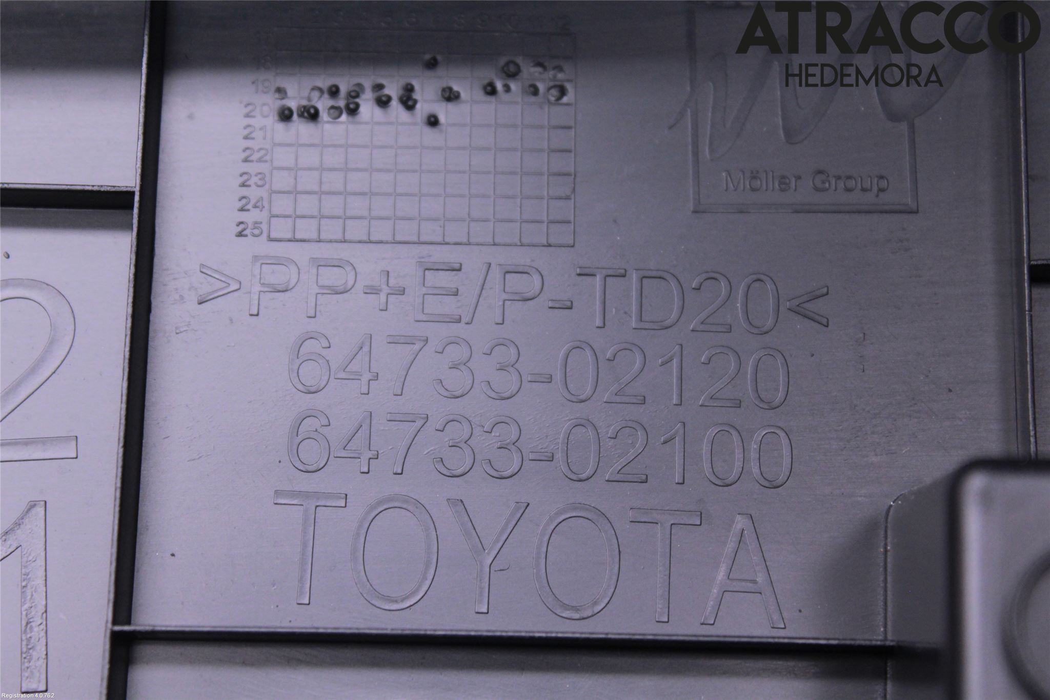Toyota COROLLA 19- Innr Bakluketrekk