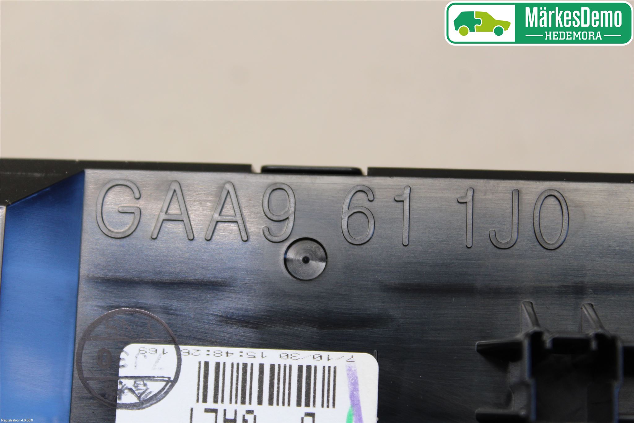 Mazda 6 08-13 Instr Varselys - Display
