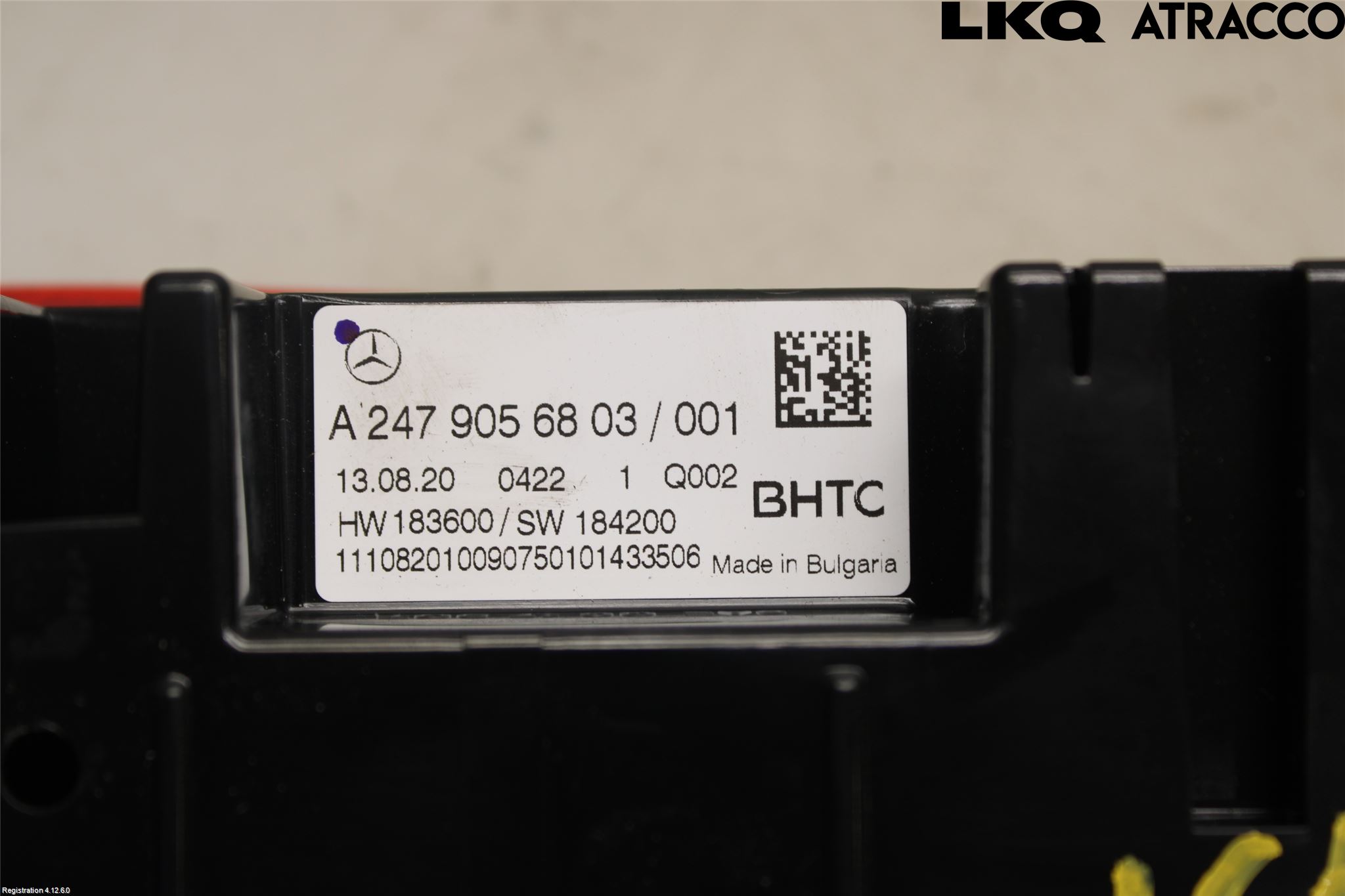 Mercedes-Benz MB A-KLASS (W177) 18- Varme Ac Betjening-Display
