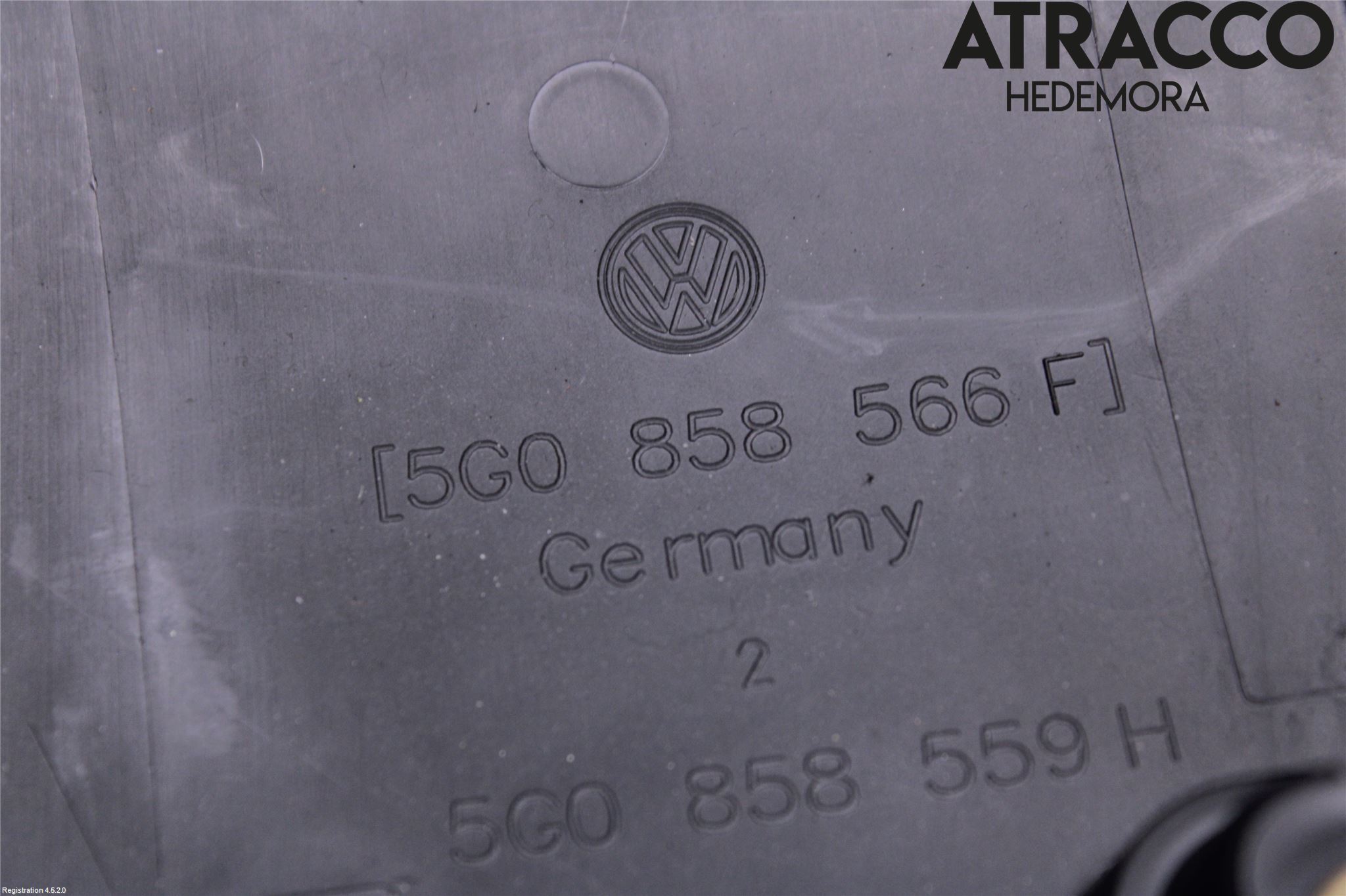 Volkswagen VW GOLF / E-GOLF VII 13-20 Rattdeksel - Deksler