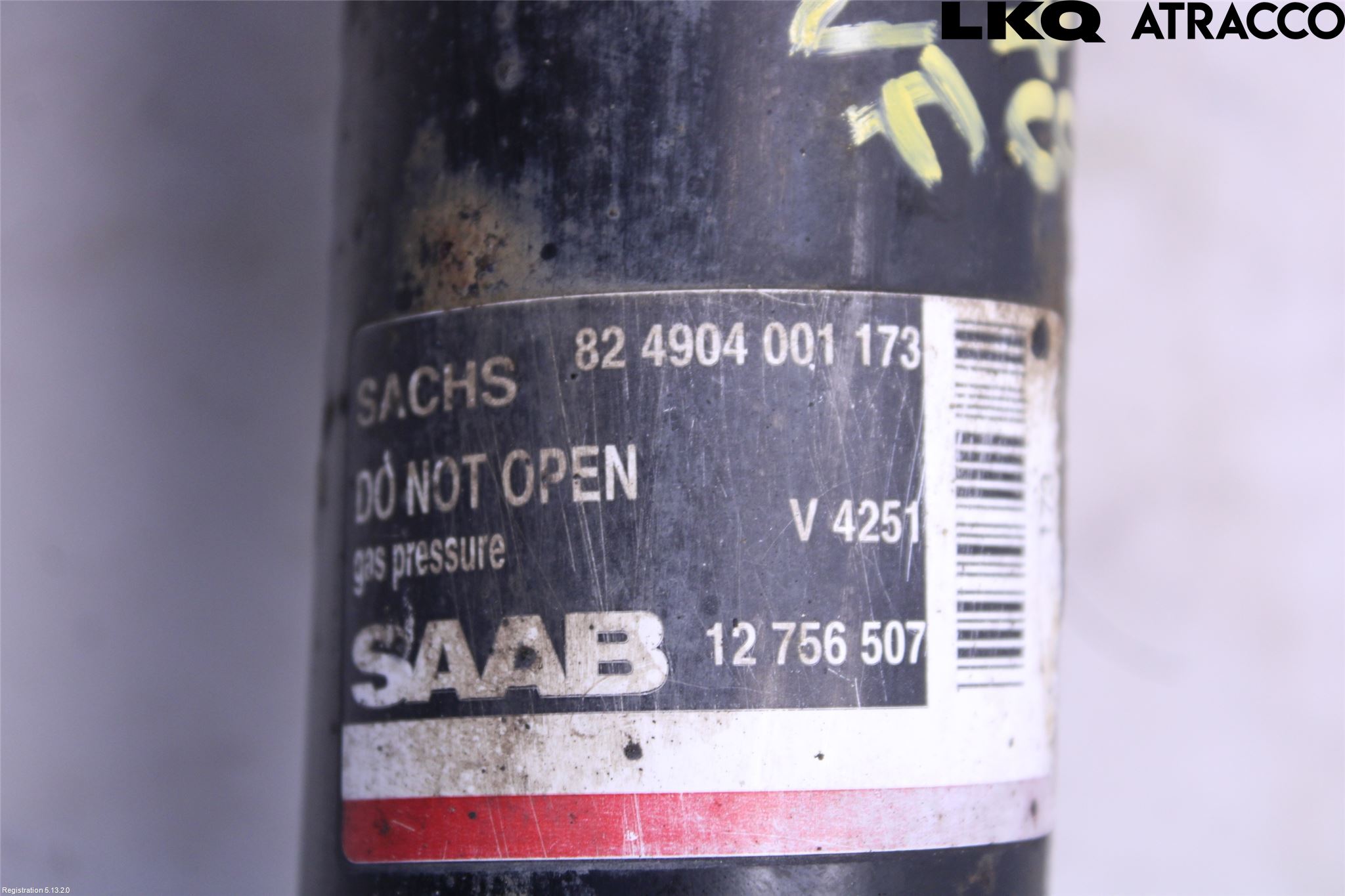 Saab 9-3 VER 2 Fjærbein Foran Venstre