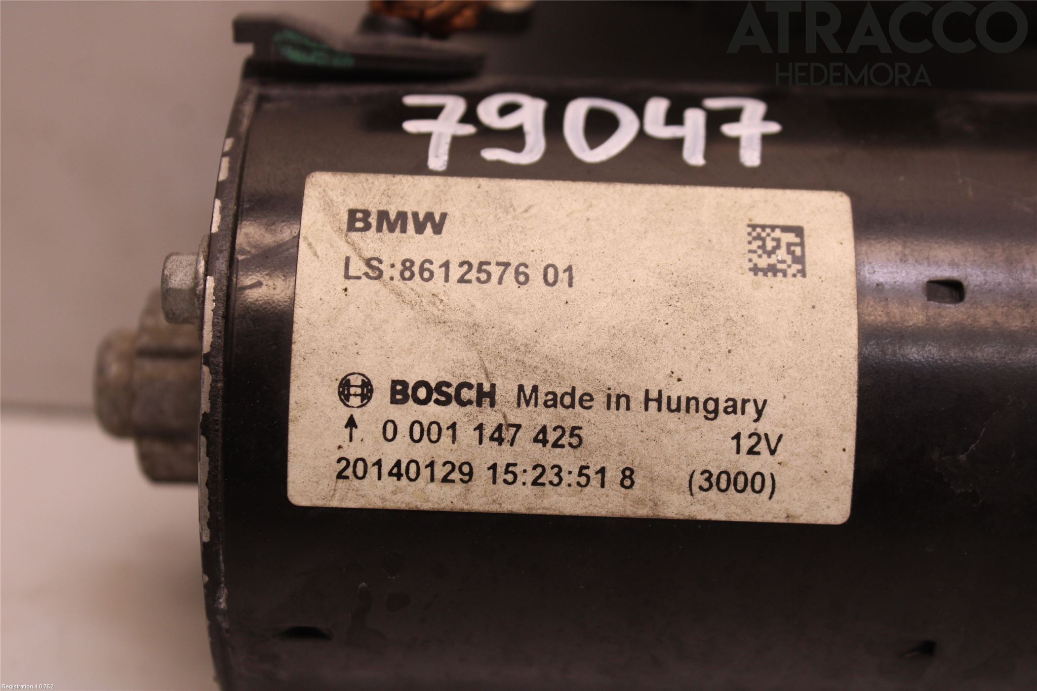 BMW 3 F30/F31/F80 12-19 Startmotor