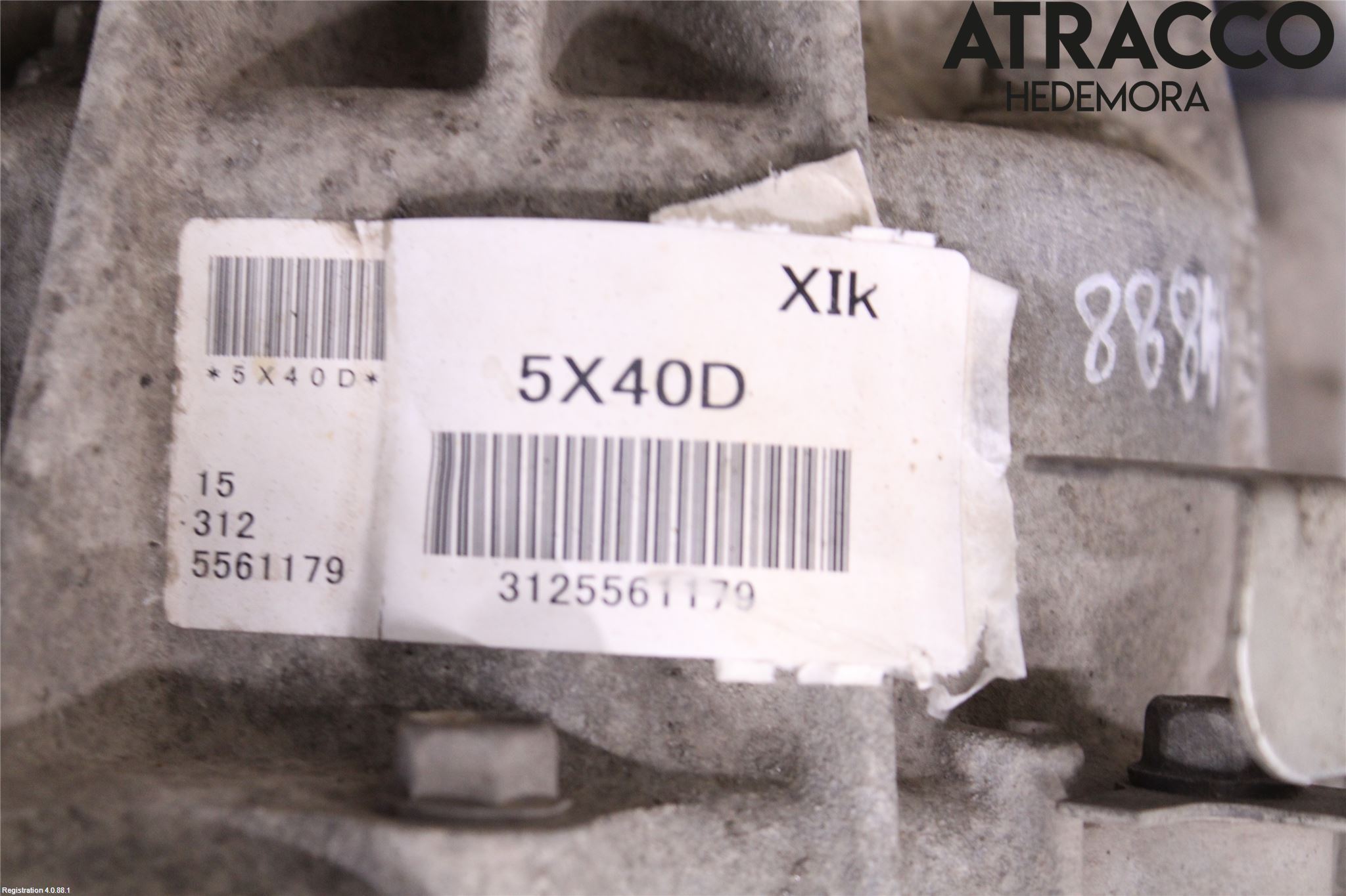 Nissan NAVARA 05-16 Gearkasse Fordelingskasse