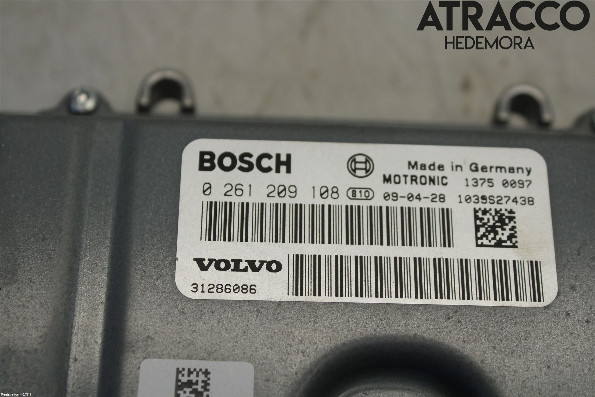 Volvo V70 08-13 Styreenhet Innsprøytning