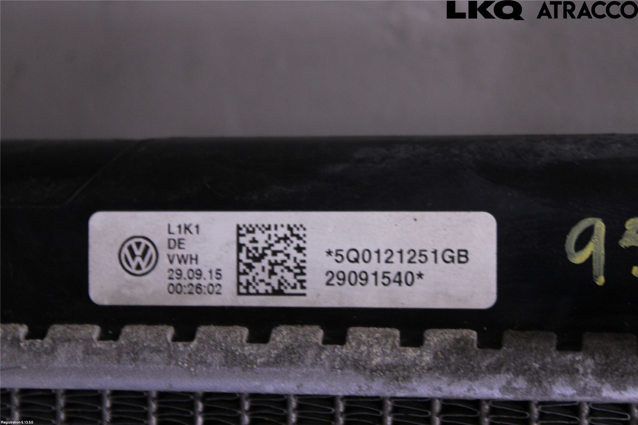 Skoda OCTAVIA (5E) 13-20 Radiator Manuell