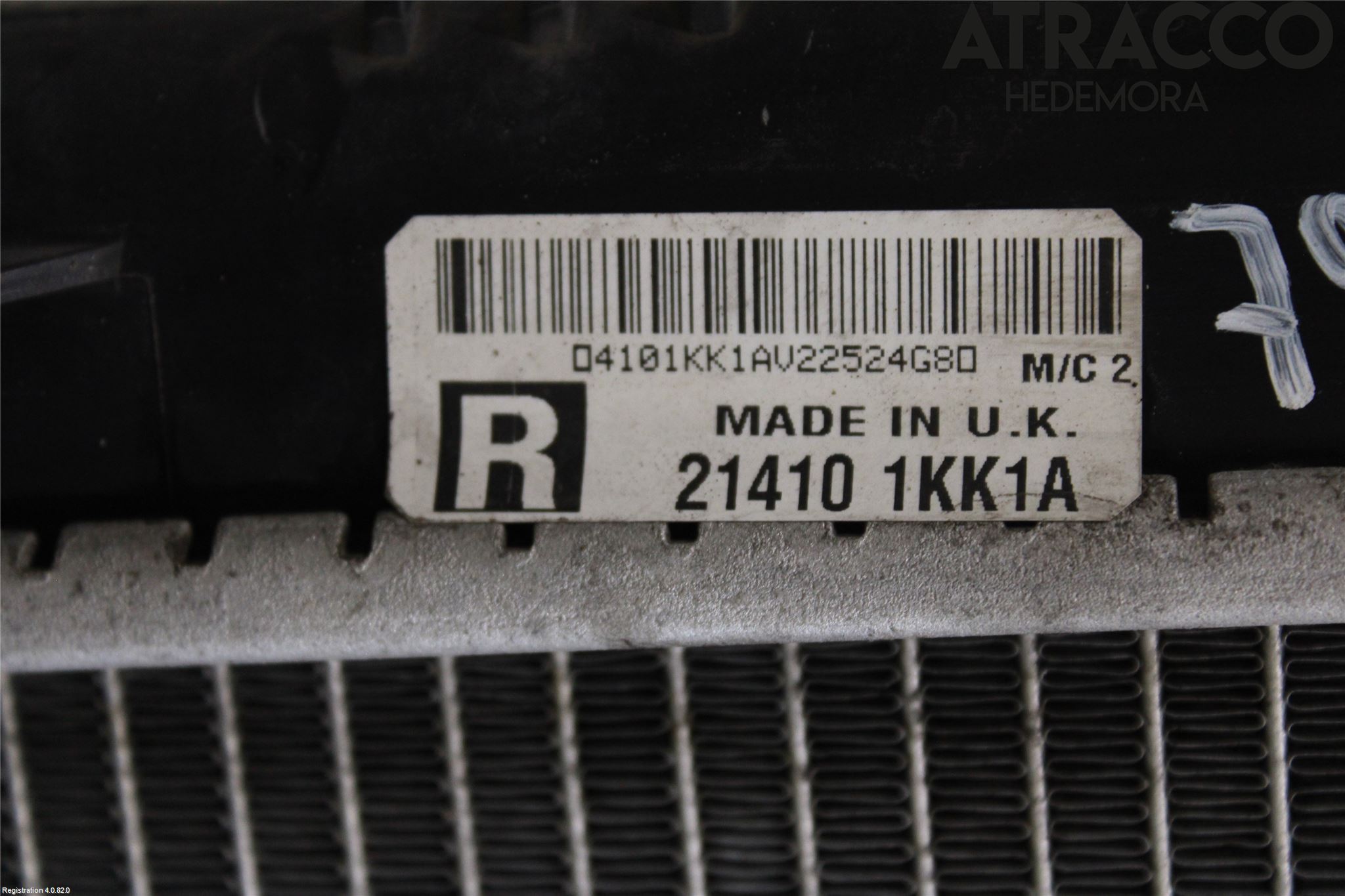 Nissan PULSAR Radiator Manuell