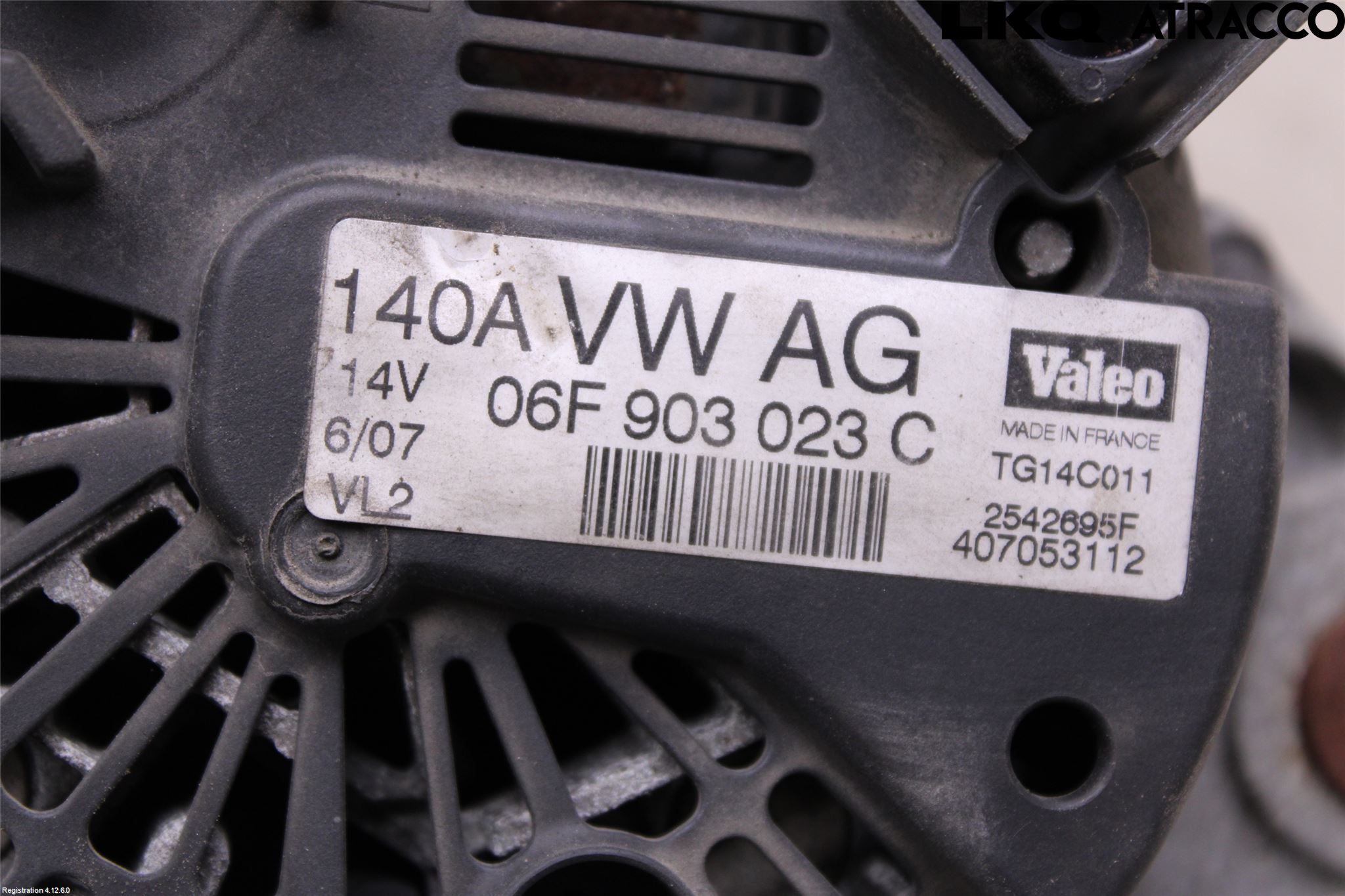 Volkswagen VW PASSAT 05-11 Dynamo