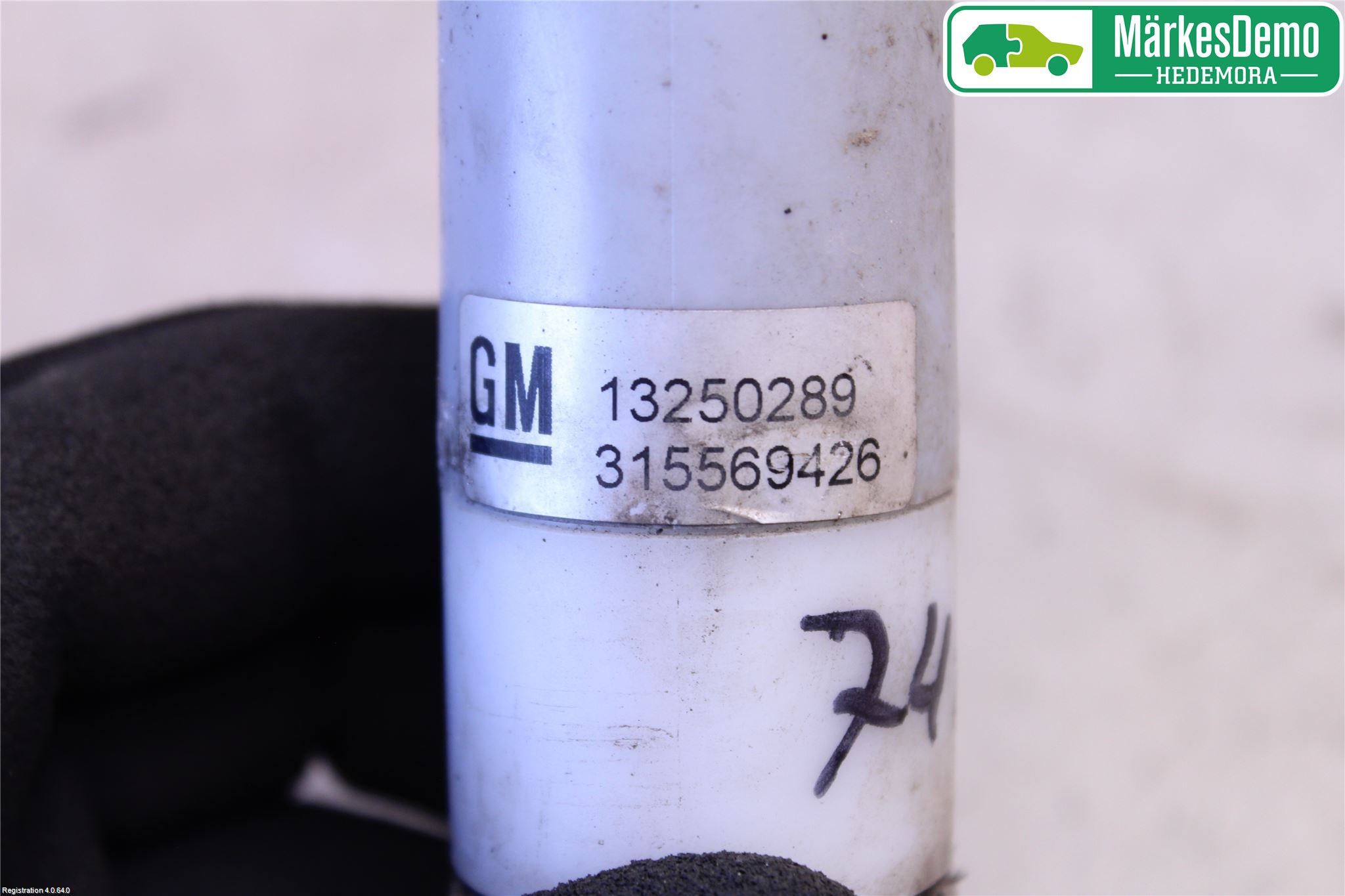 Opel INSIGNIA 09-16 Spylerpumpe Høytrykk