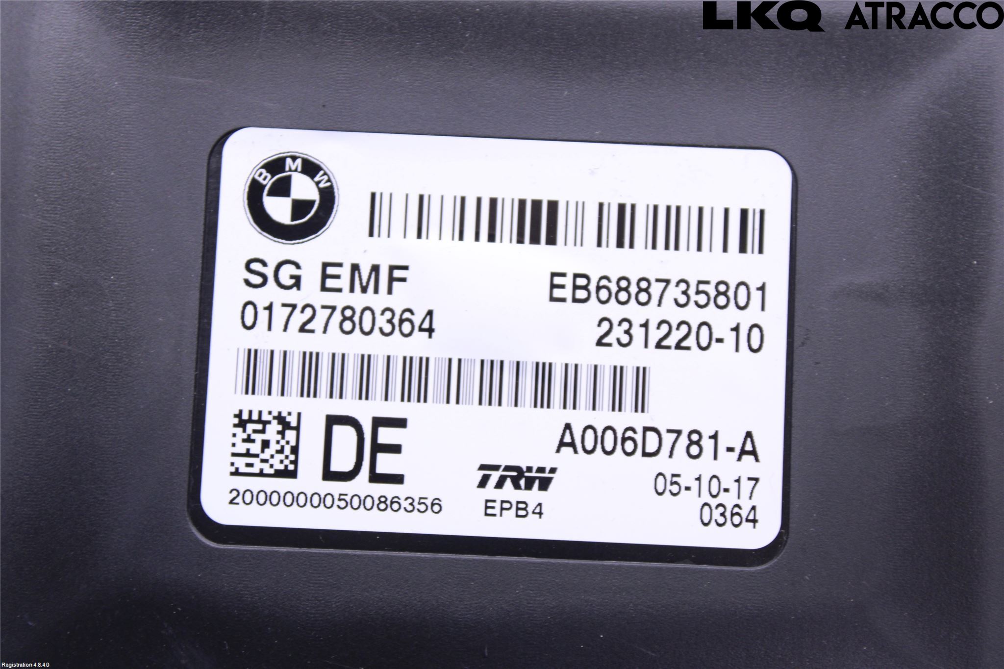 BMW X4 F26 14-18 Styreenhet Parkbrems