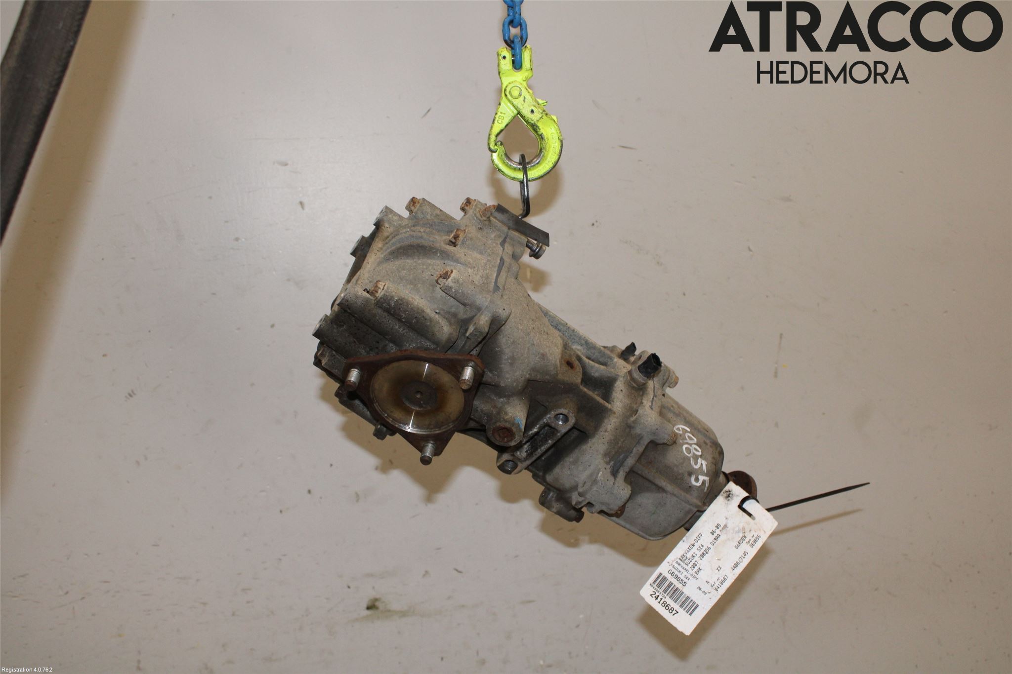 Suzuki SX4 06-09 Bakaksel Kardang Bak -Diff