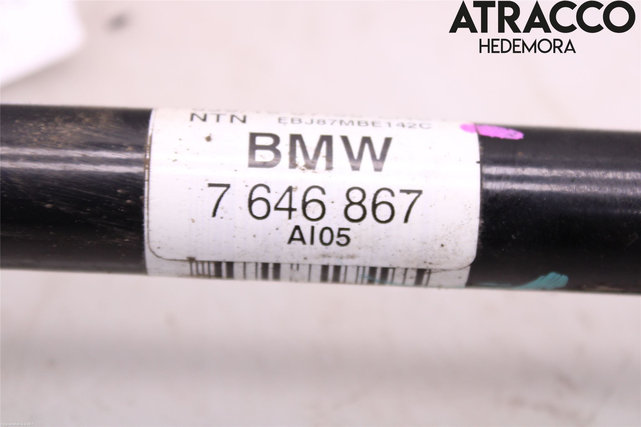 BMW X1 F48 15-22 Drivaksel Bak Kompl Høyre
