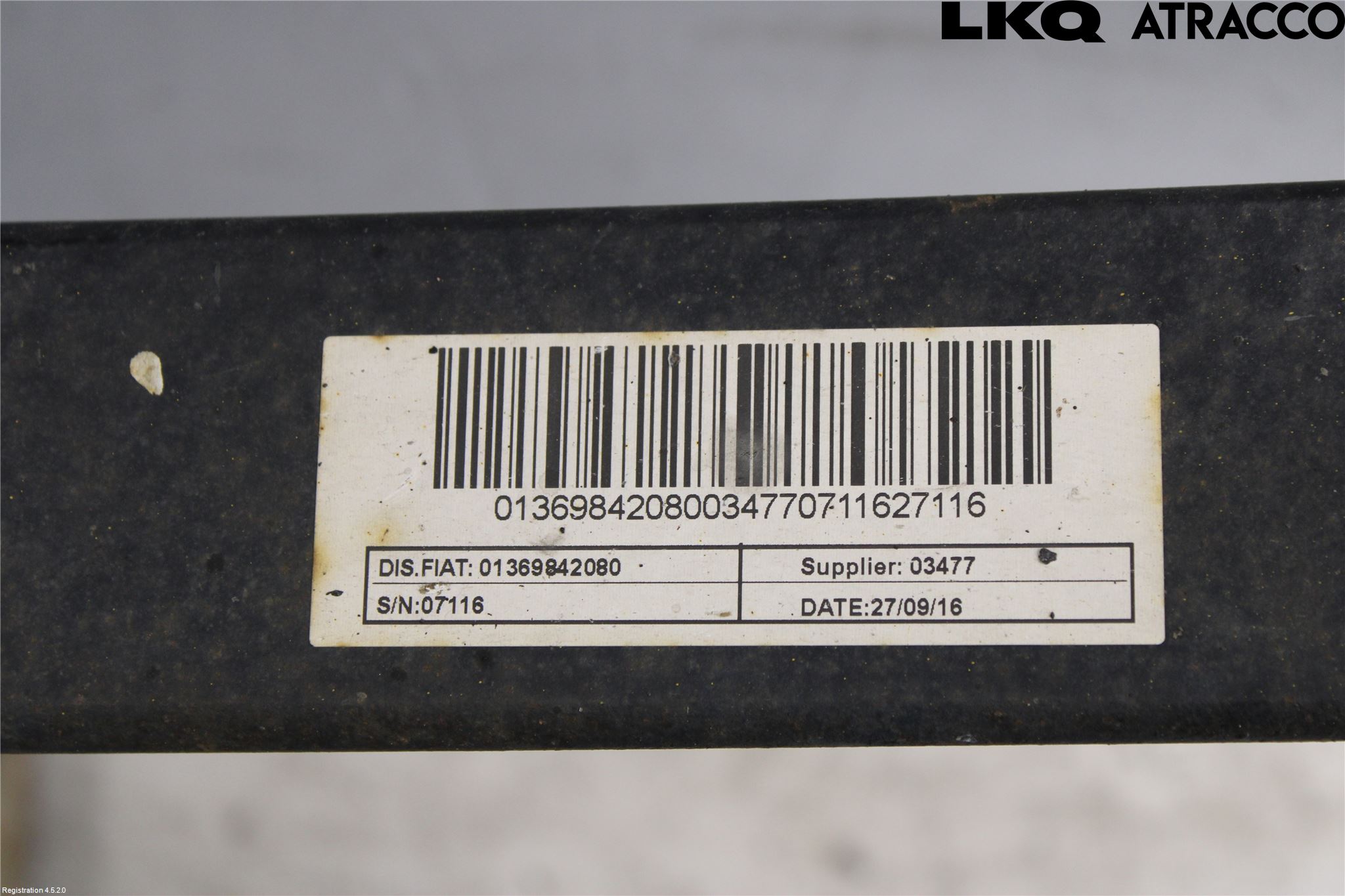 Fiat DUCATO 15-23 Fjær Bak Blad