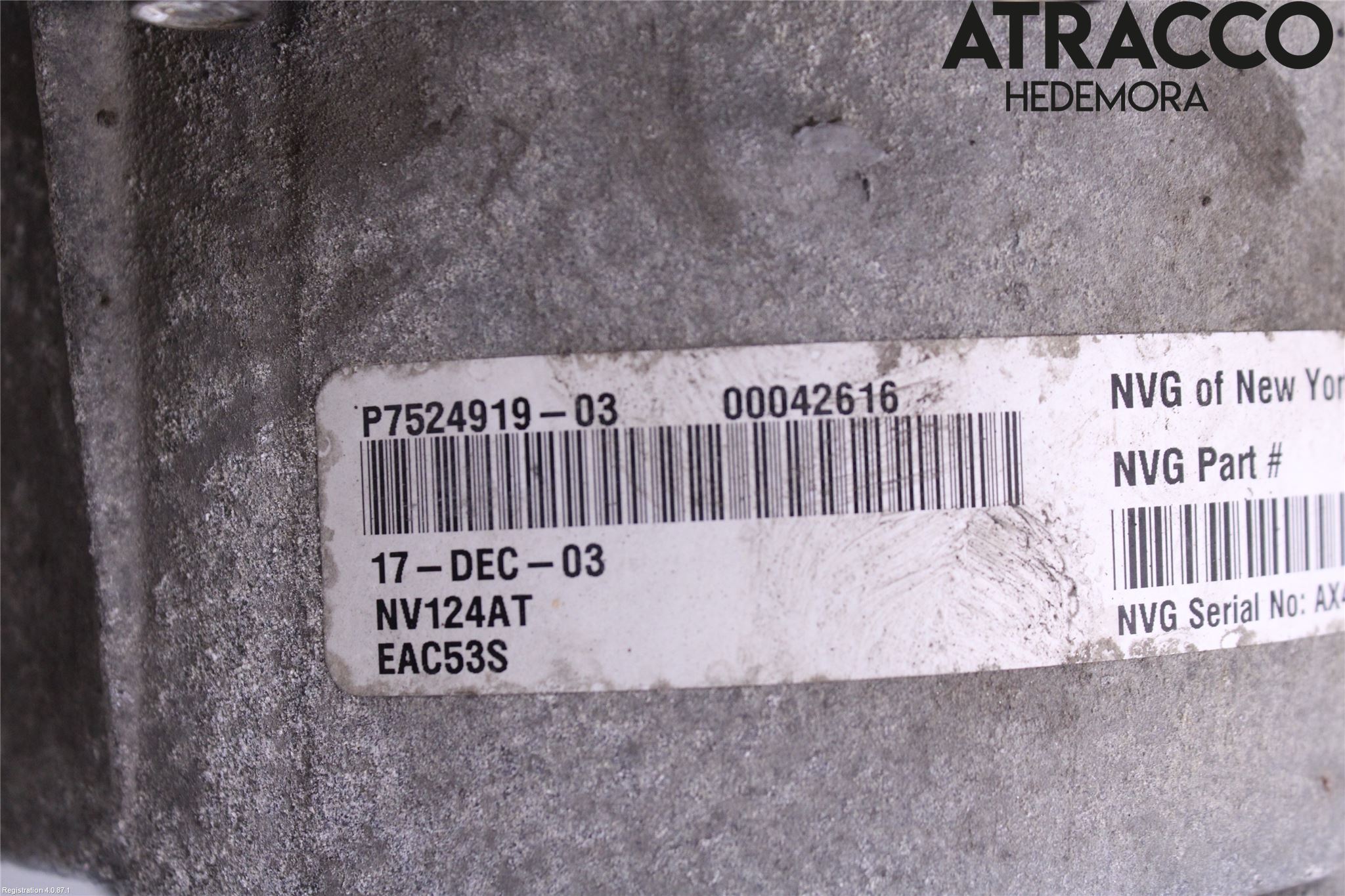 BMW 3 E46      98-05 Gearkasse Fordelingskasse