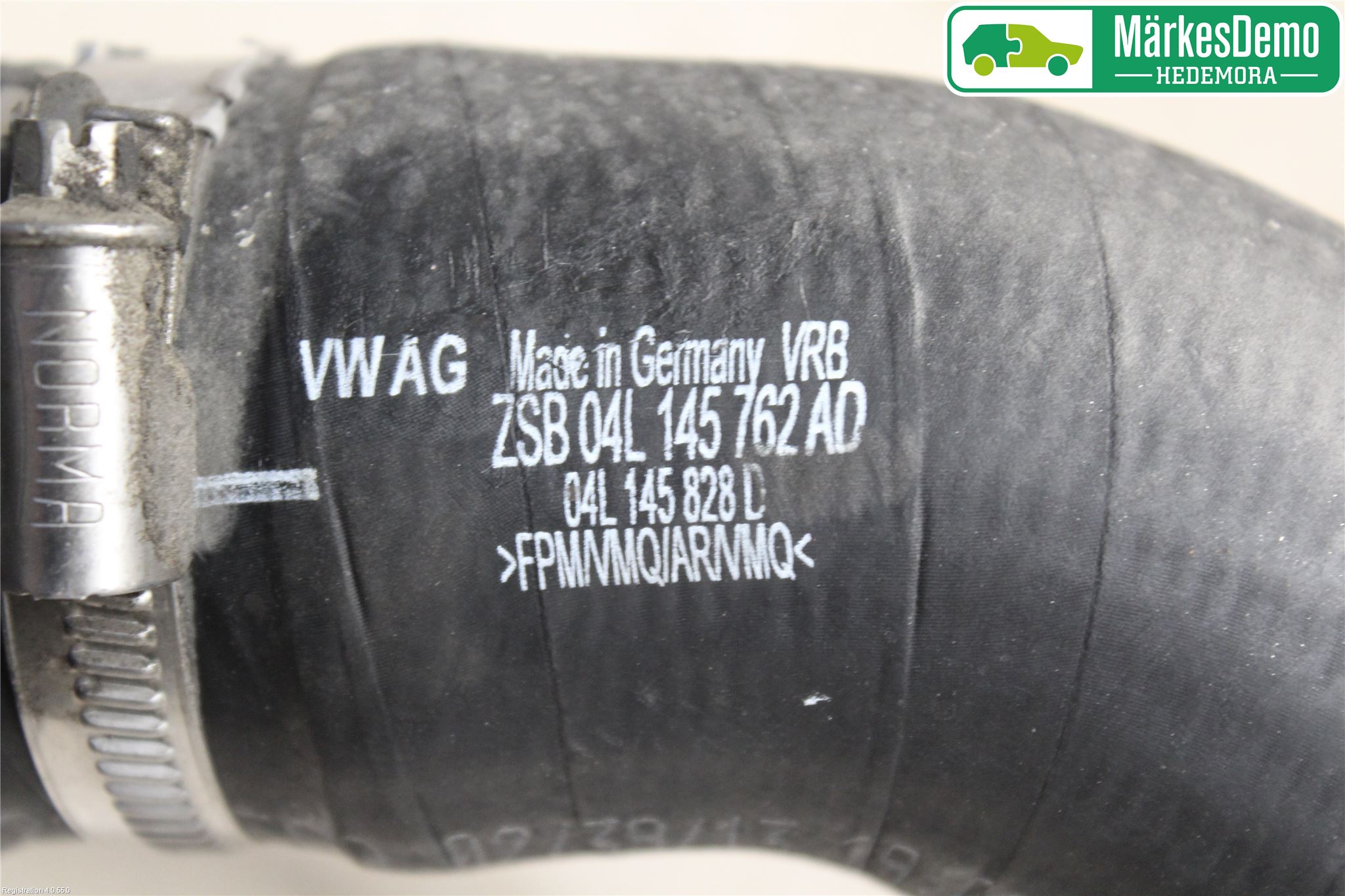 Audi A3/S3 8V 13-20 Intercooler Rør-Slange
