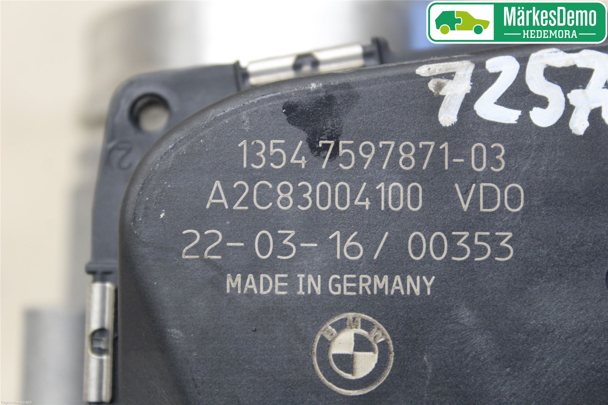 BMW 1 F20/F21 11-19 Inns Spjeldhus