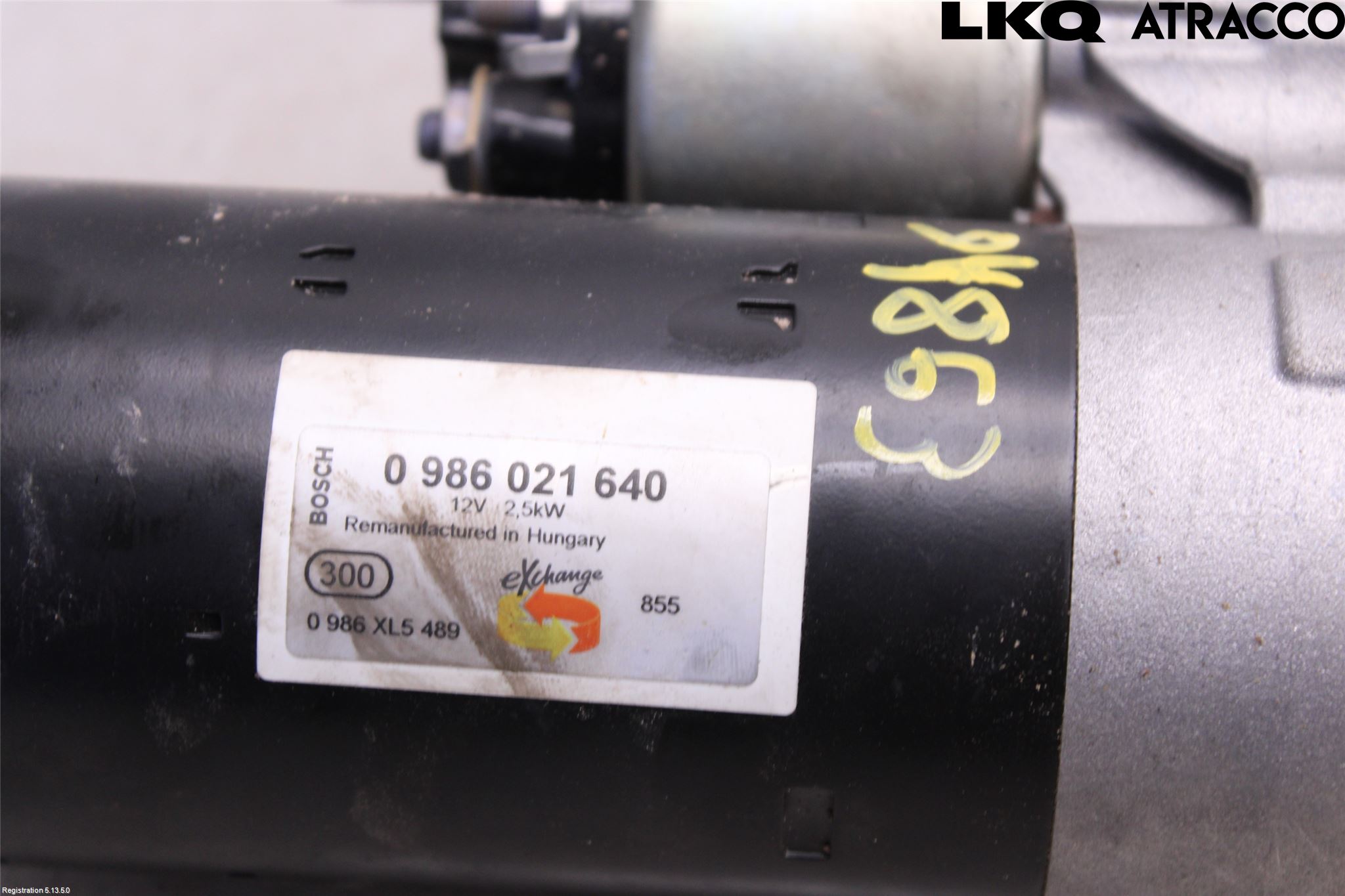 Husbil, husvagn HUSBIL HYMER Startmotor Diesel