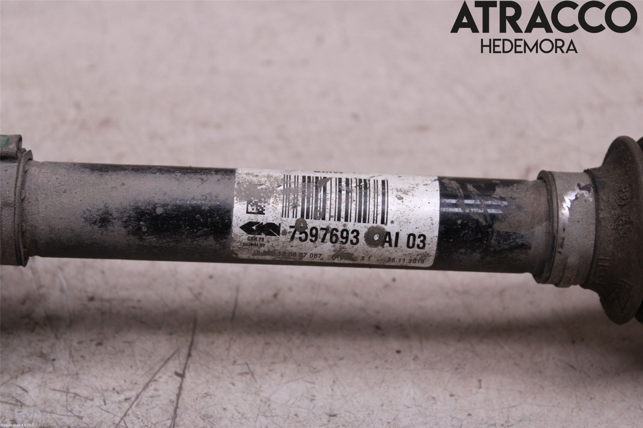 BMW 1 F20/F21 11-19 Drivaksel Foran Kompl Venstre