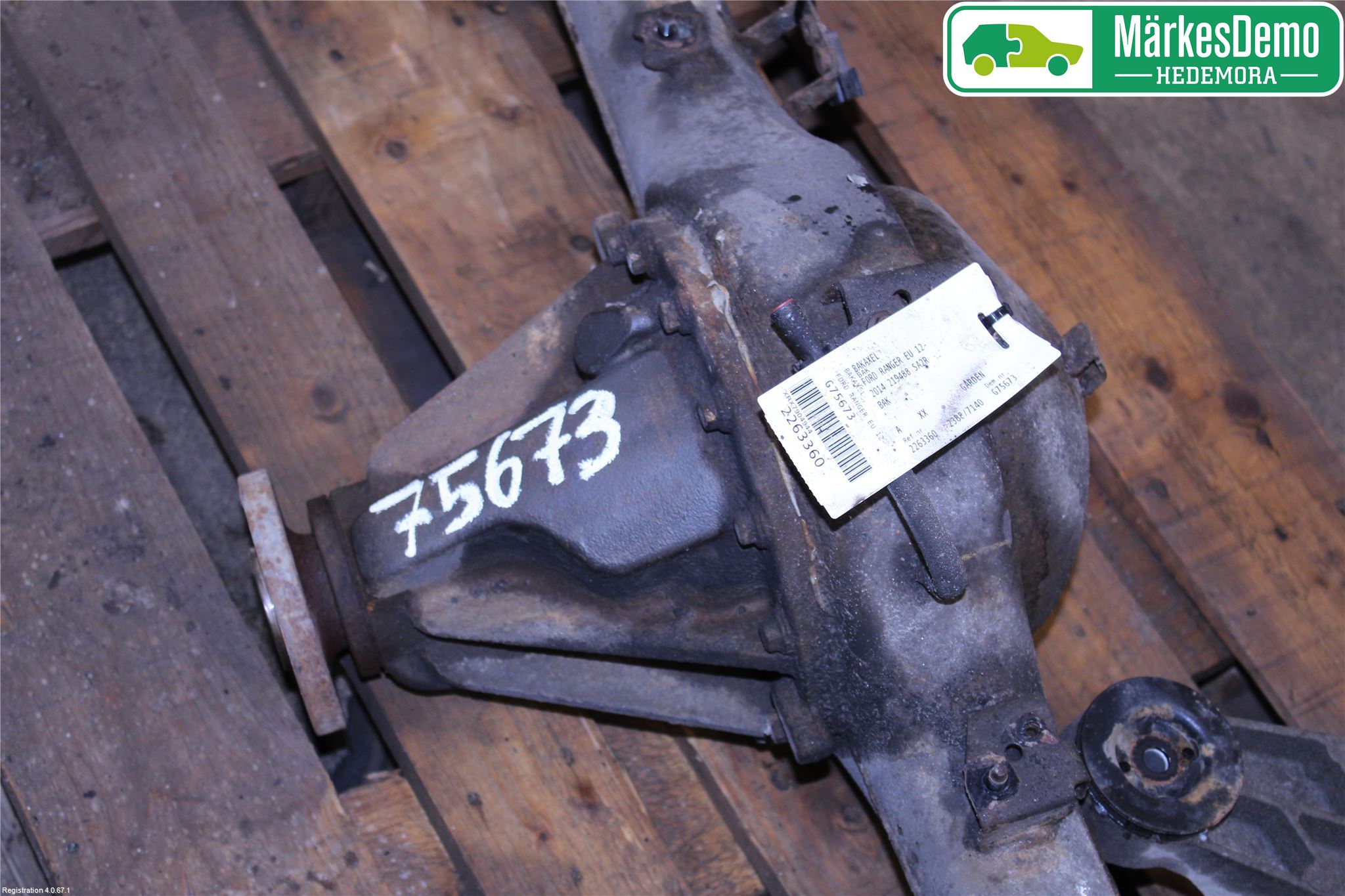 Ford RANGER EU 12-23 Bakaksel