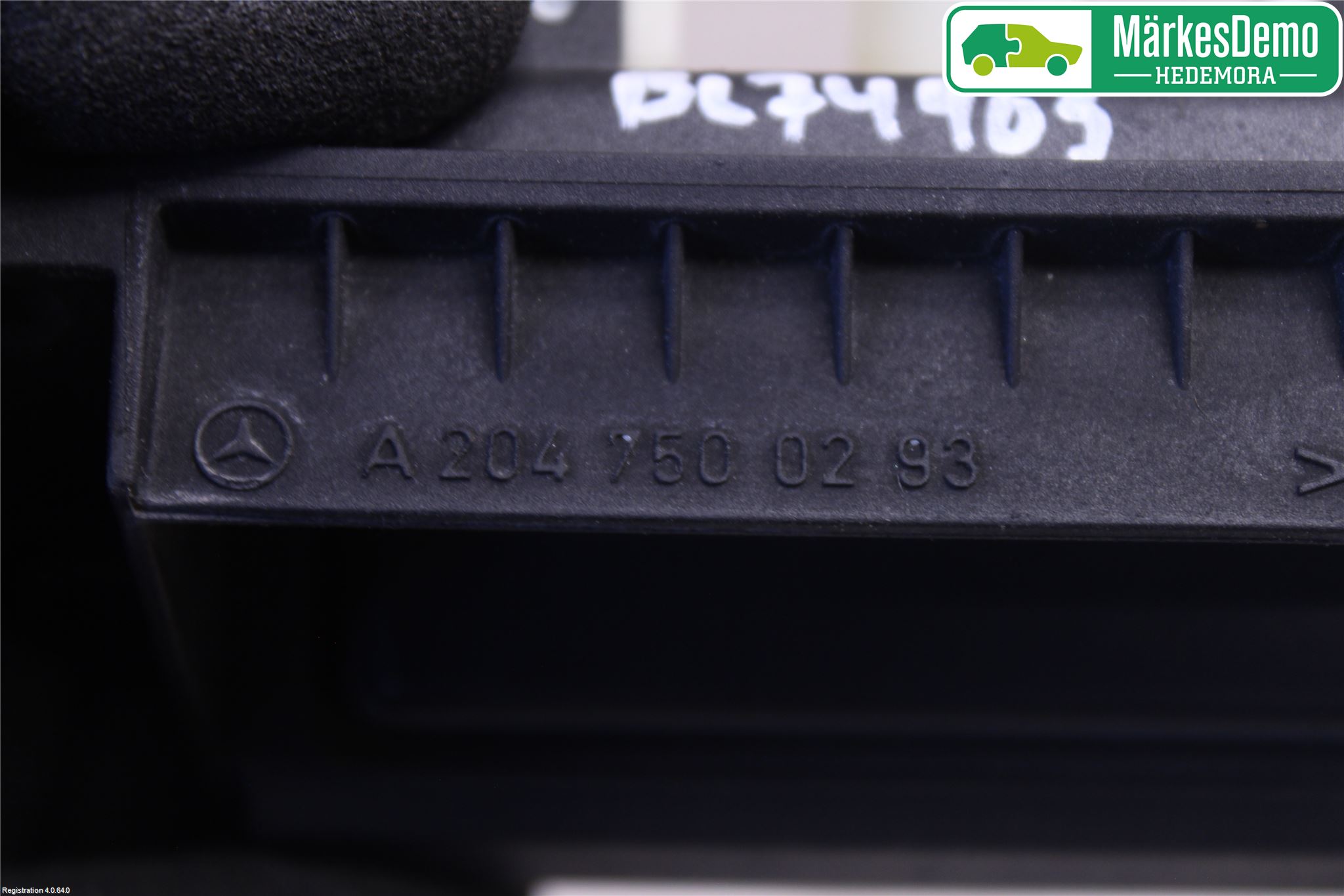 Mercedes-Benz MB C-KLASS (W204) 07-15 Bakluke Handtak Ytre