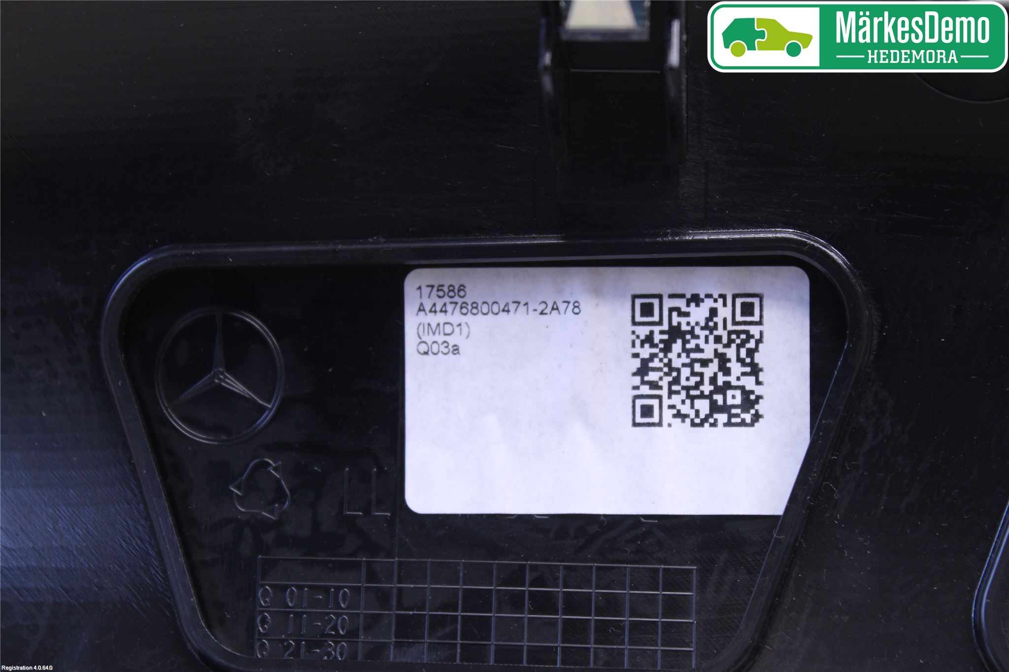 Mercedes-Benz MB VITO/V-KLASS (W640,W447,W448) 14- Innr Dekor Instrbord