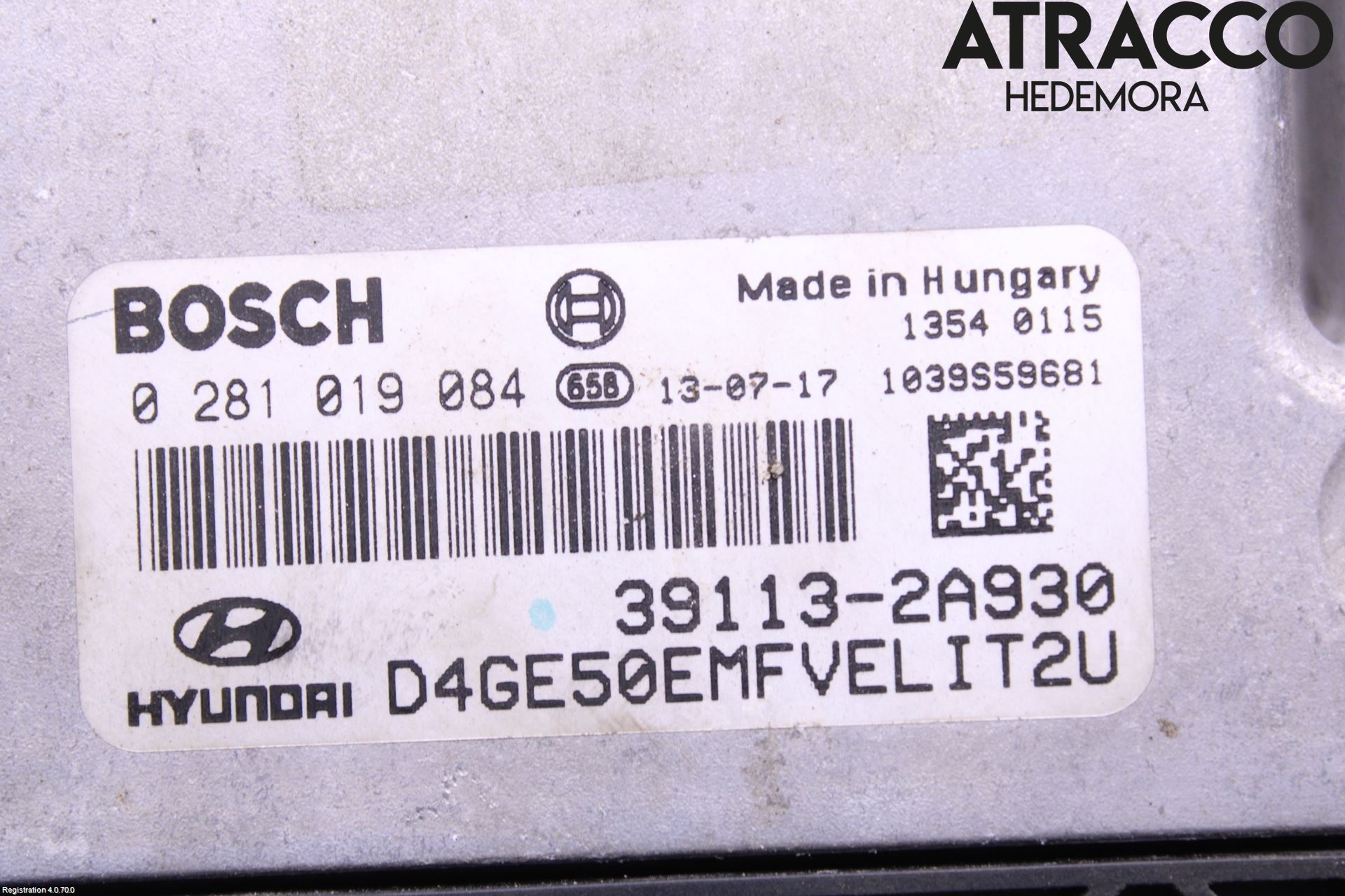 Hyundai i30 GD 13-17 Styreenhet Dieselpumpe