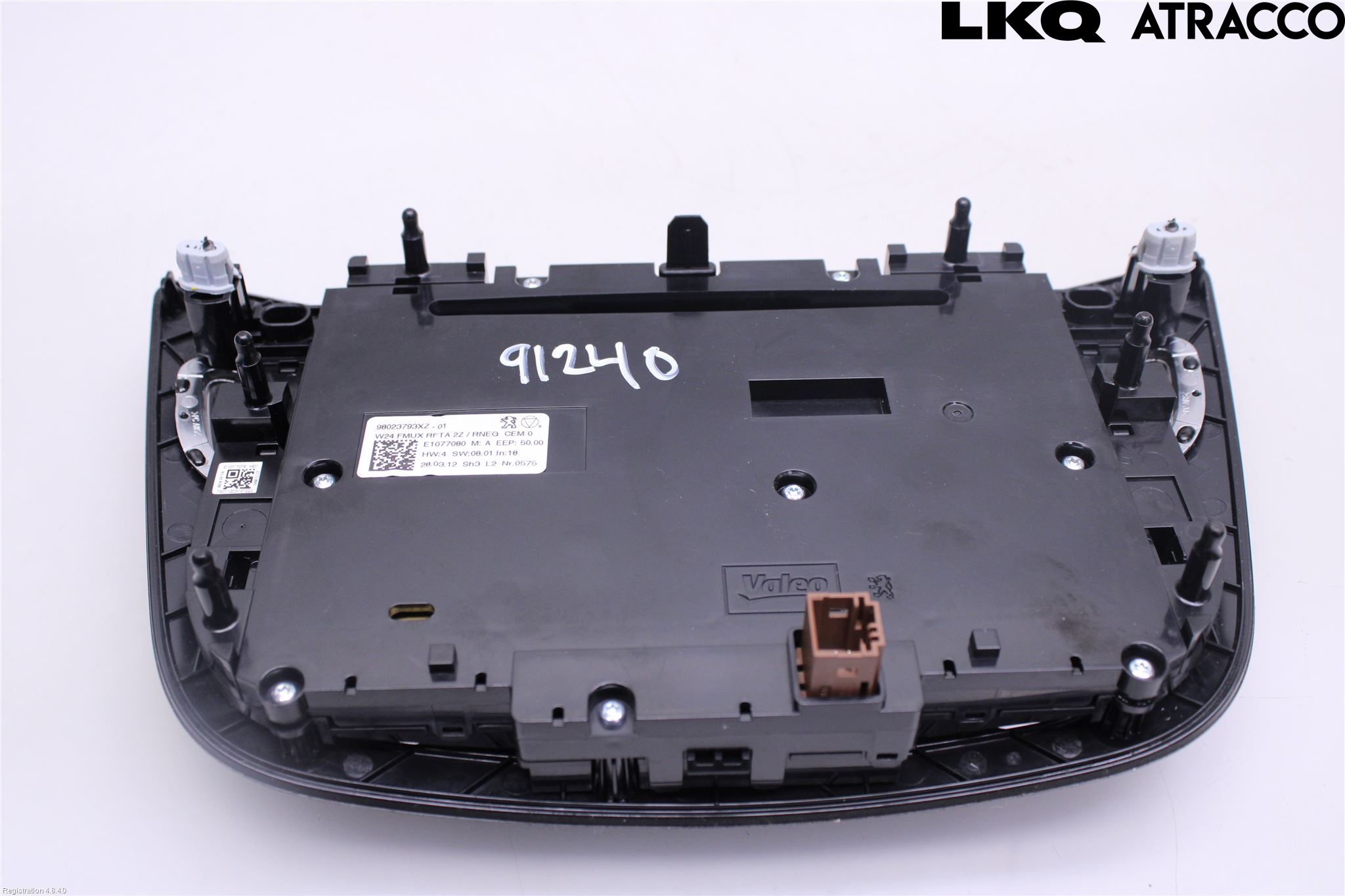 Peugeot 508 11-18 Varme Ac Betjening-Display