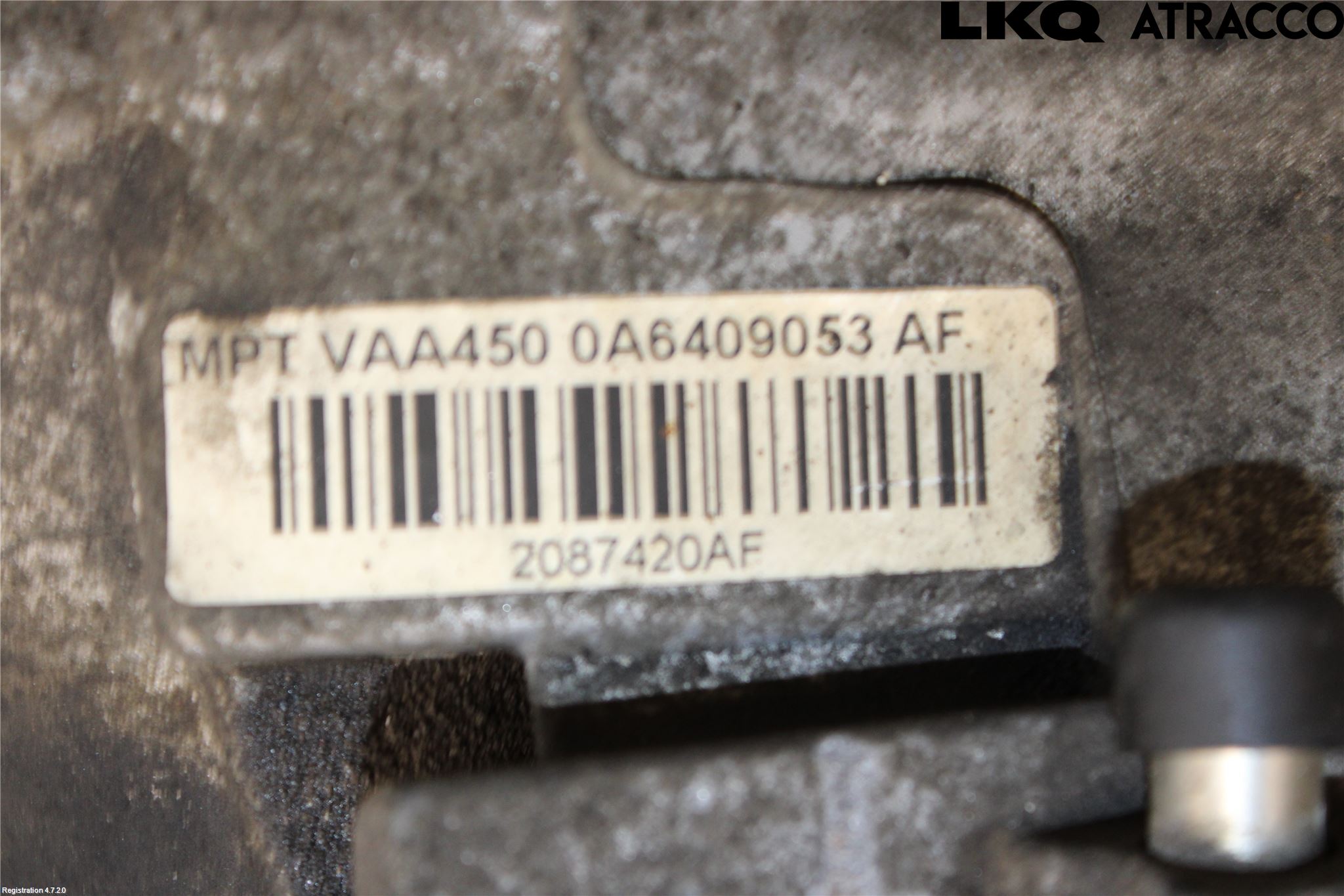 Volkswagen VW TIGUAN 07-16 Gearkasse Fordelingskasse