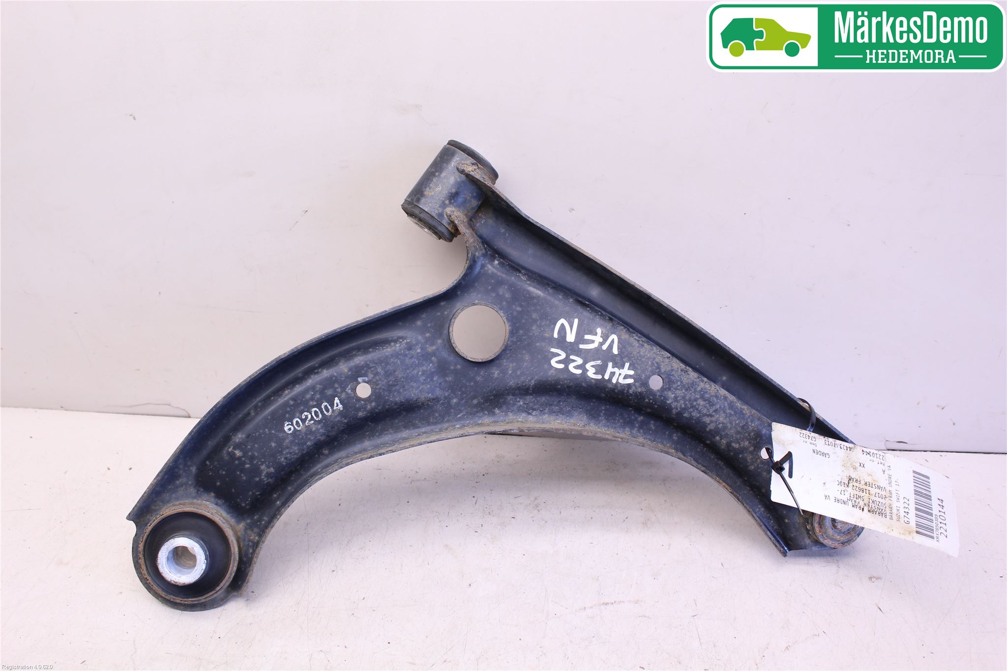 Suzuki SWIFT 17-24 Bærearm Foran Venstre Nedre