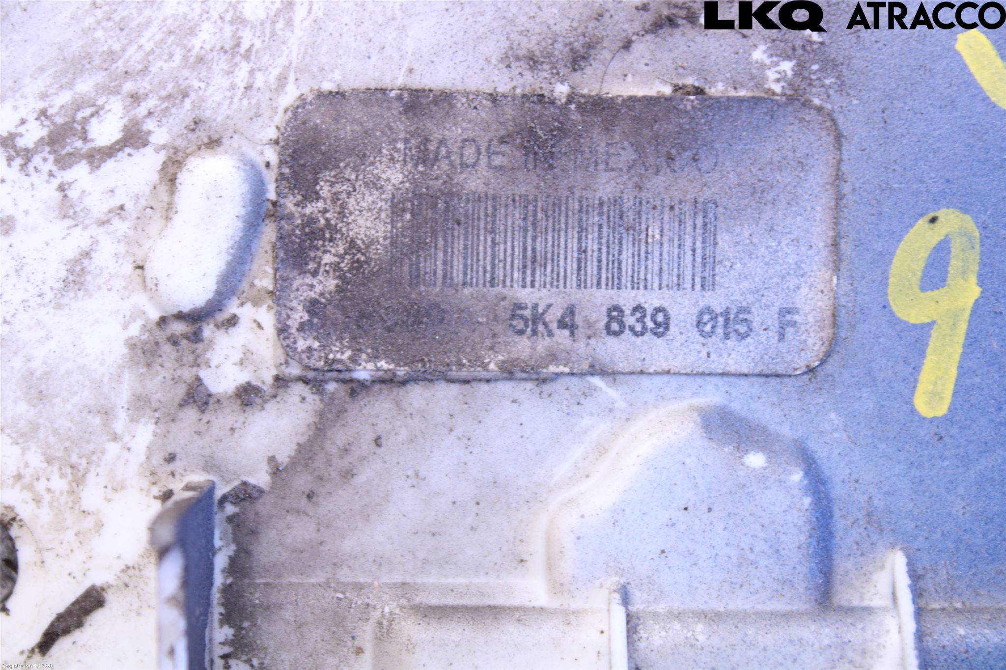 Volkswagen VW JETTA VI 11- Dørlås - Låsekasse