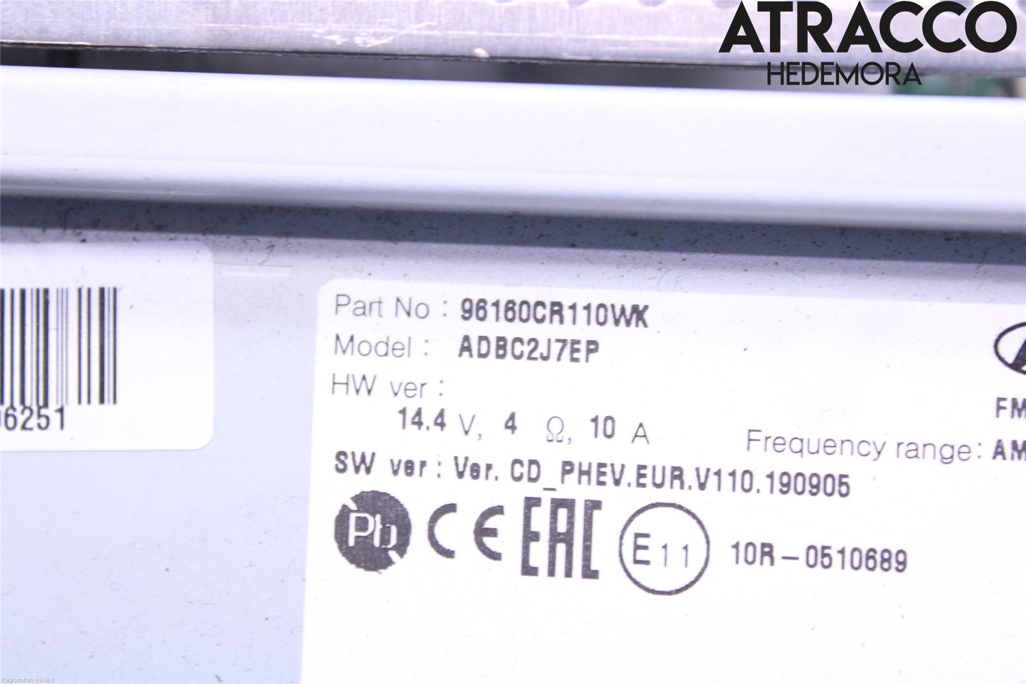Kia CEED/CEED SW 19- Stereo Radio Med Cd