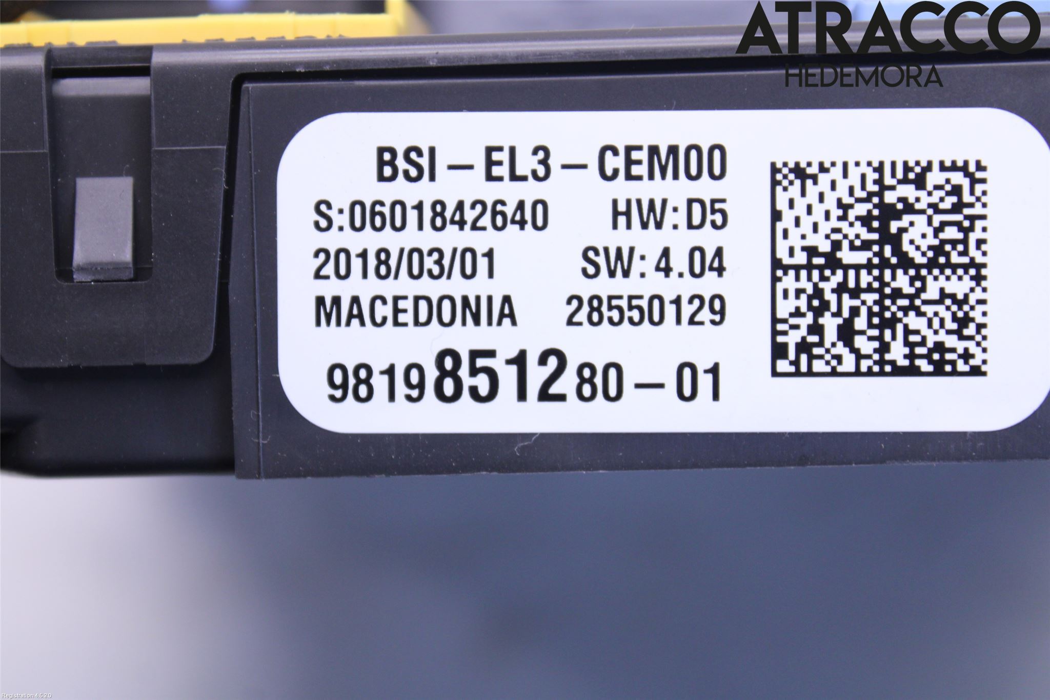 Citroen C4 CACTUS 14-20 Sikringsboks - Elsentral