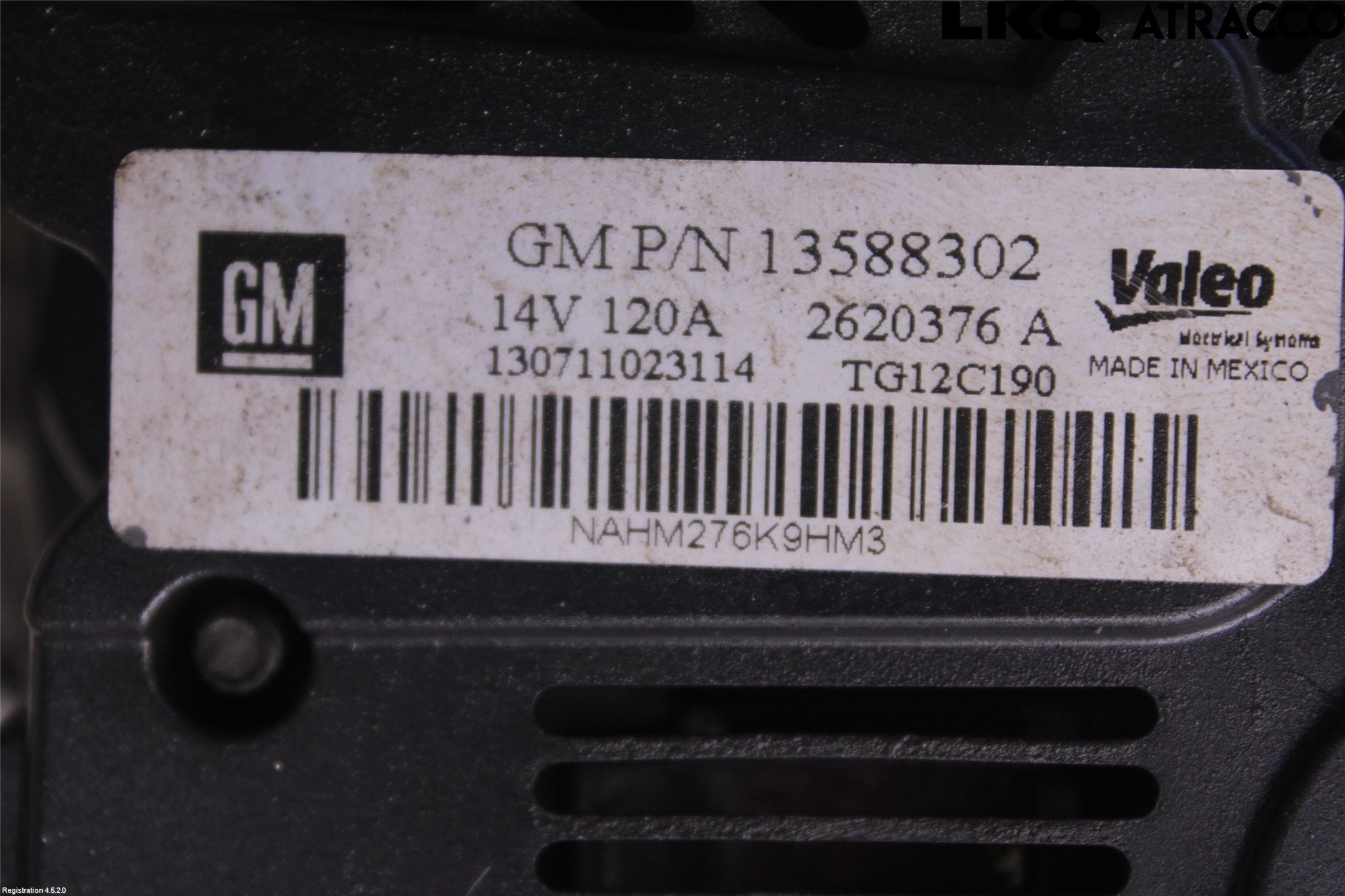Opel ASTRA J 10-15 Dynamo
