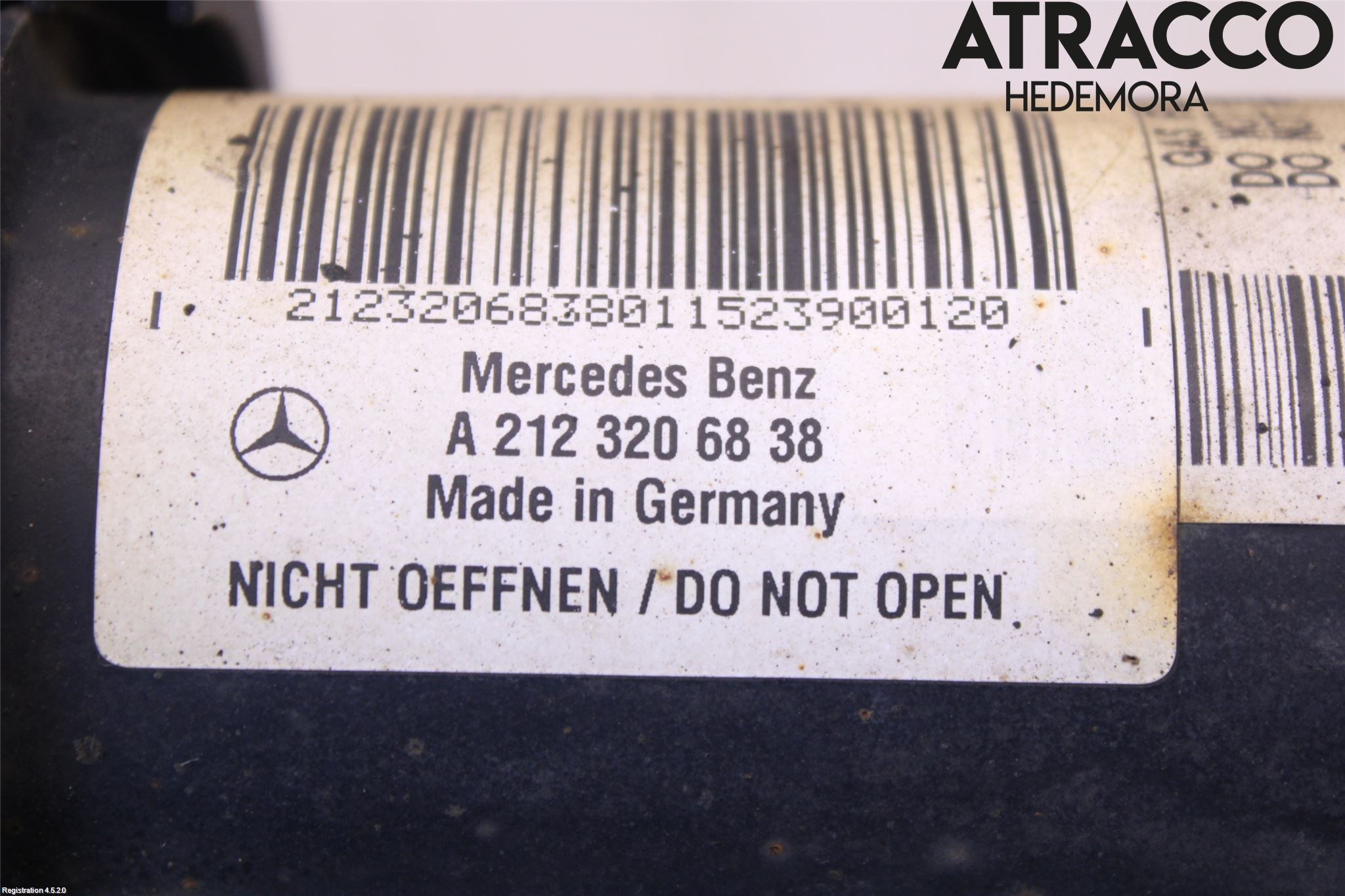 Mercedes-Benz MB E-KLASS (W212) 09-16 Fjærbein Foran Venstre