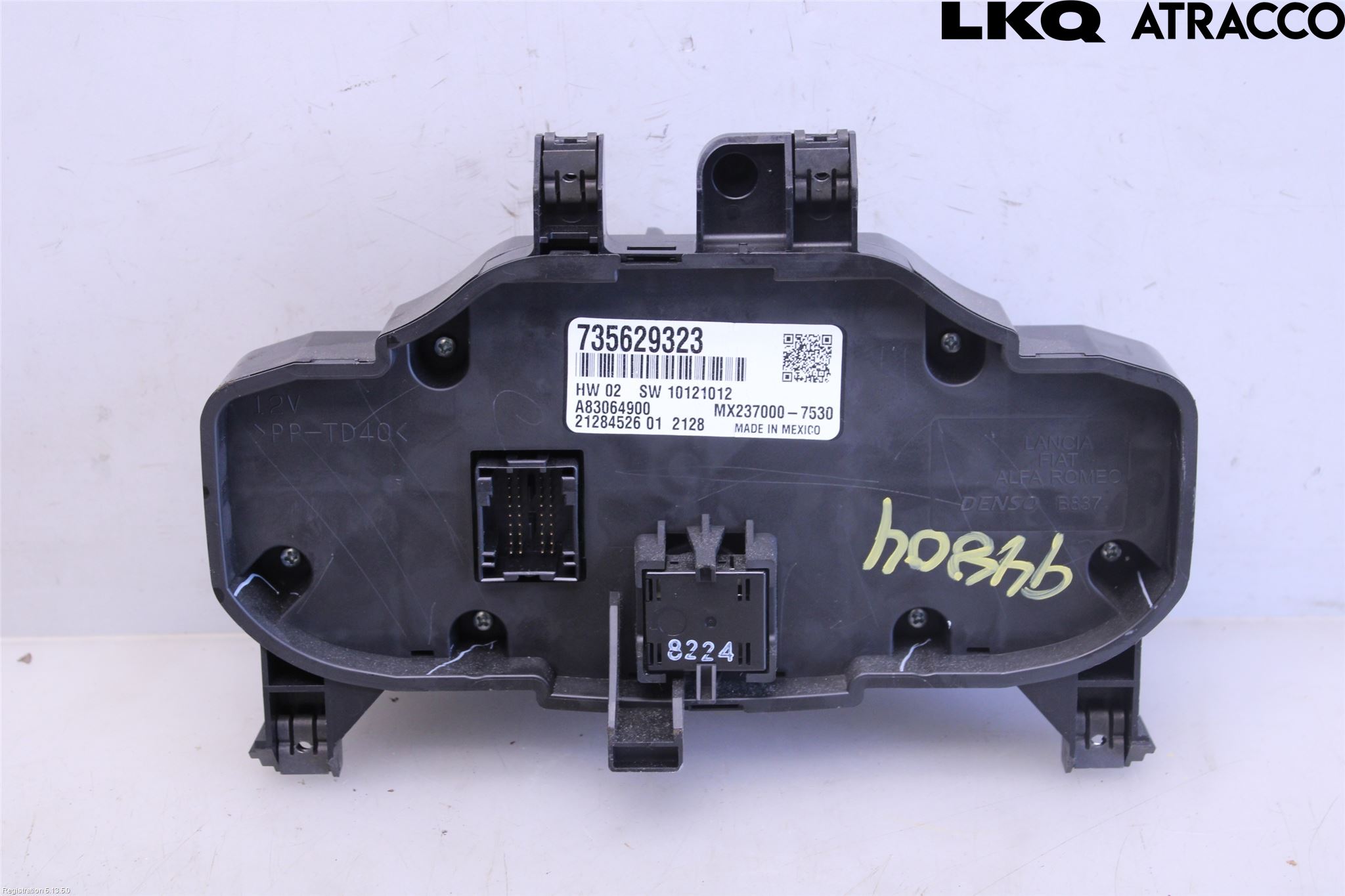 Fiat 500 07- Varme Ac Betjening-Display