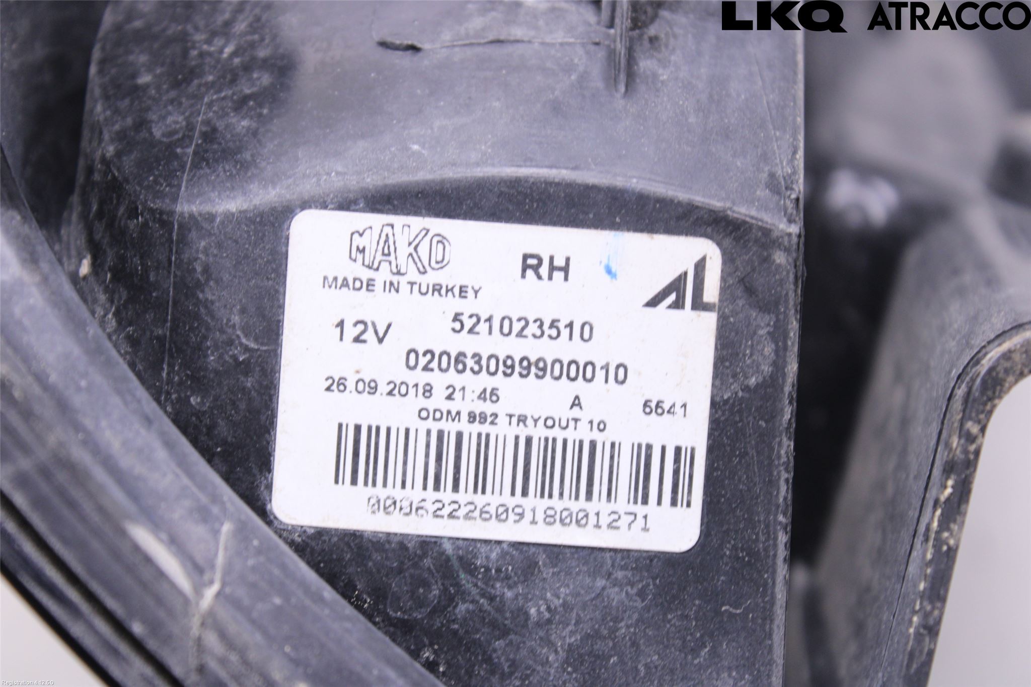 Fiat PANDA 12- Baklykt Høyre
