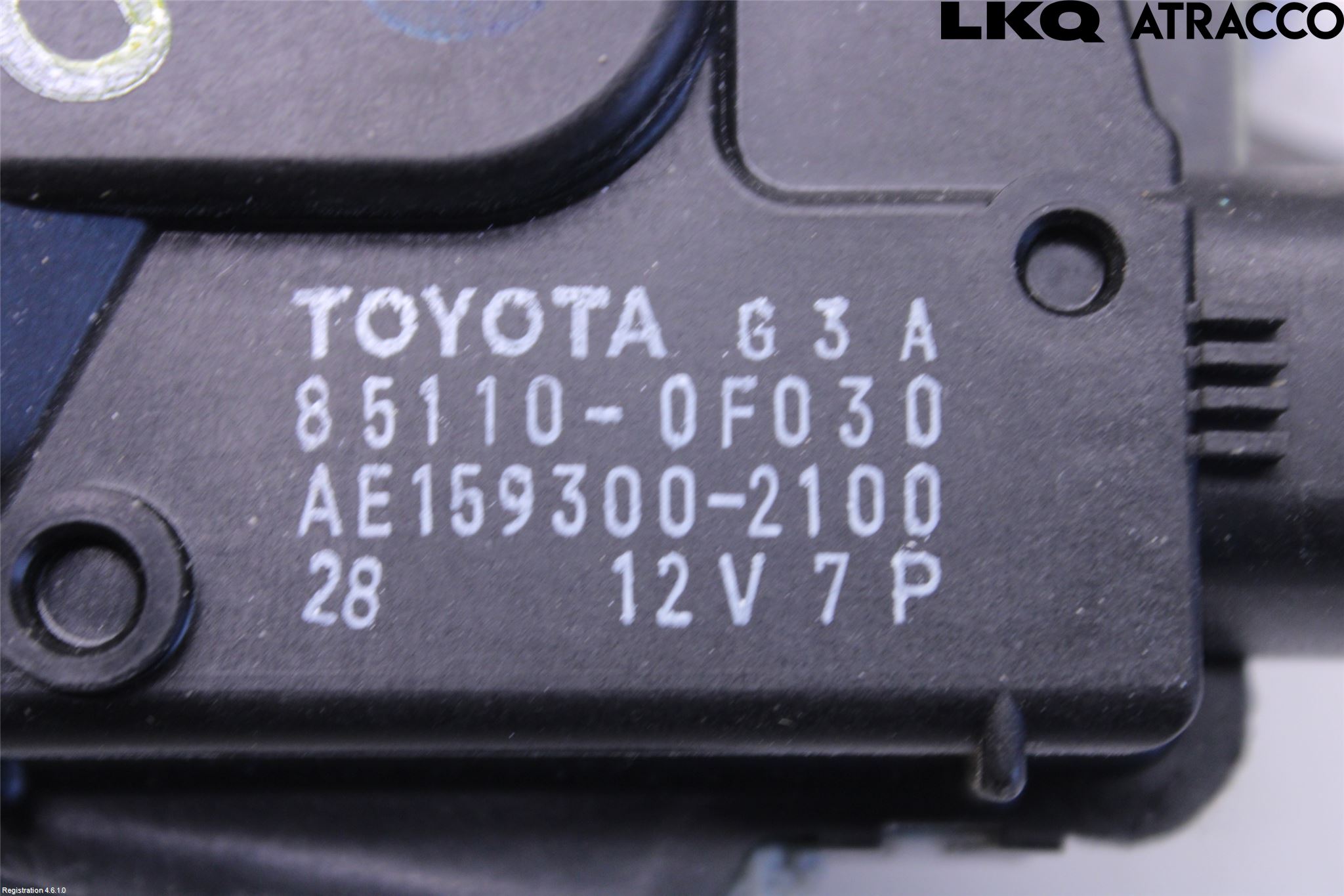 Toyota VERSO 09-18 Viskermotor Frontrute