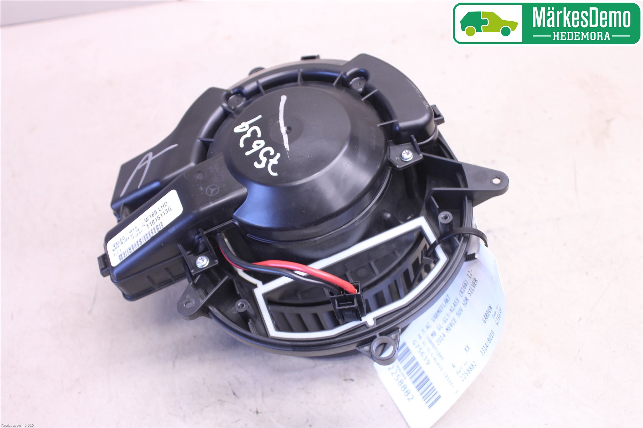 Mercedes-Benz MB GL/GLS-KLASS (X166) 12-19 Varme Ac Varmeapparatvifte