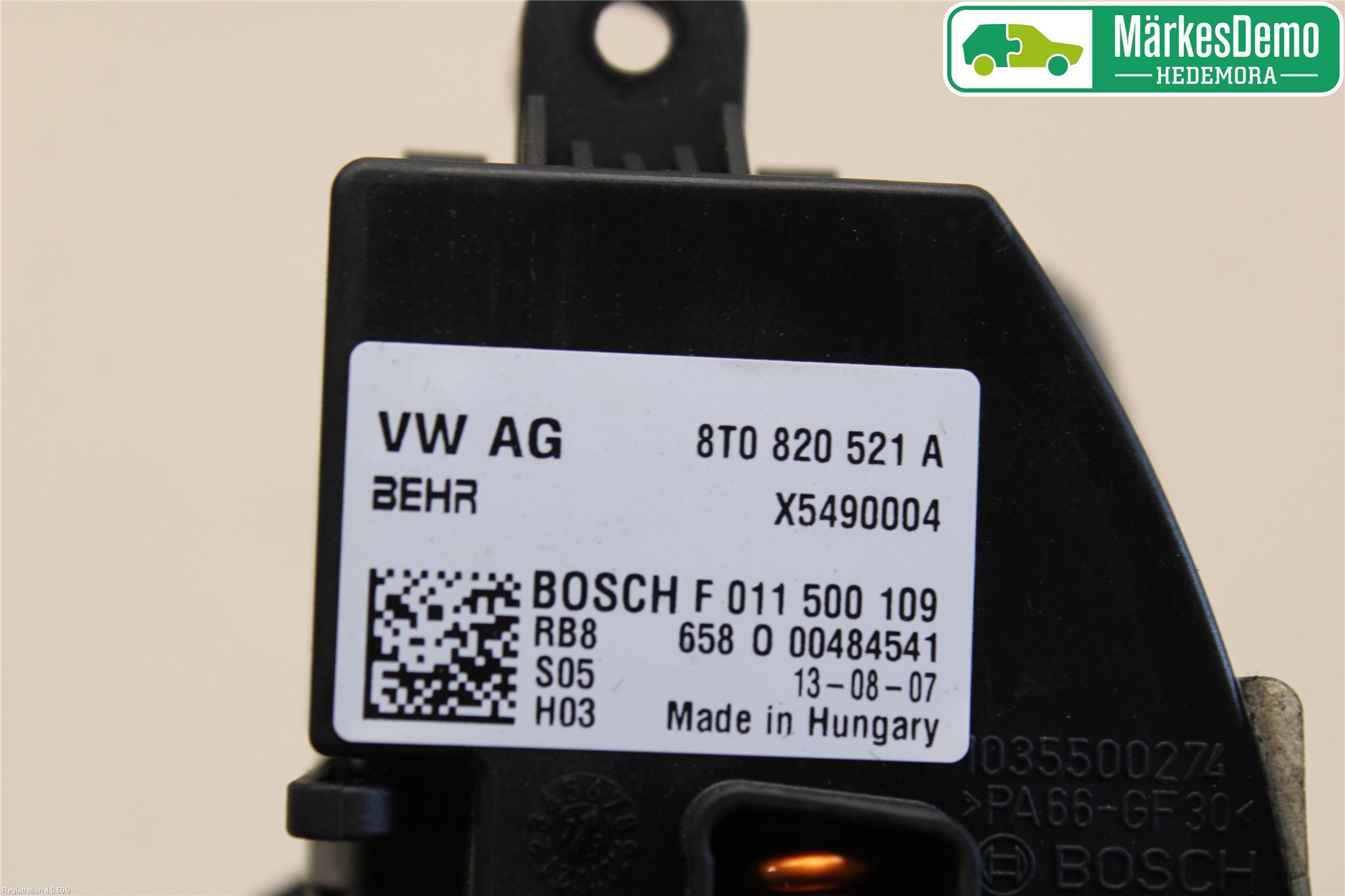 Audi Q5 09-16 Varmeapparat Viftemotstand