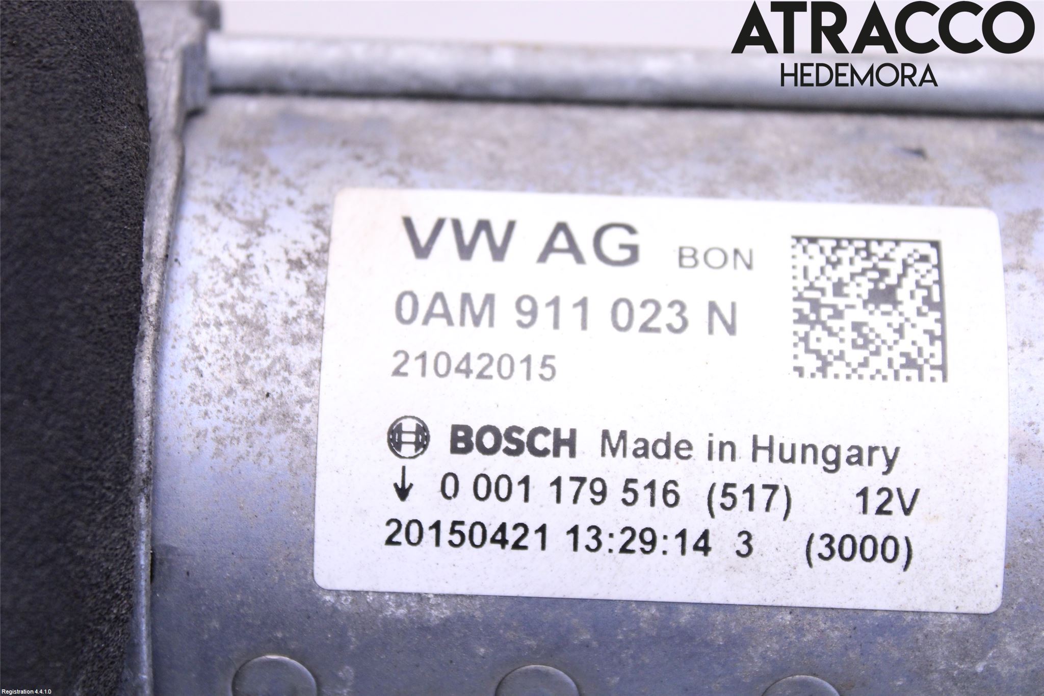 Skoda YETI Startmotor