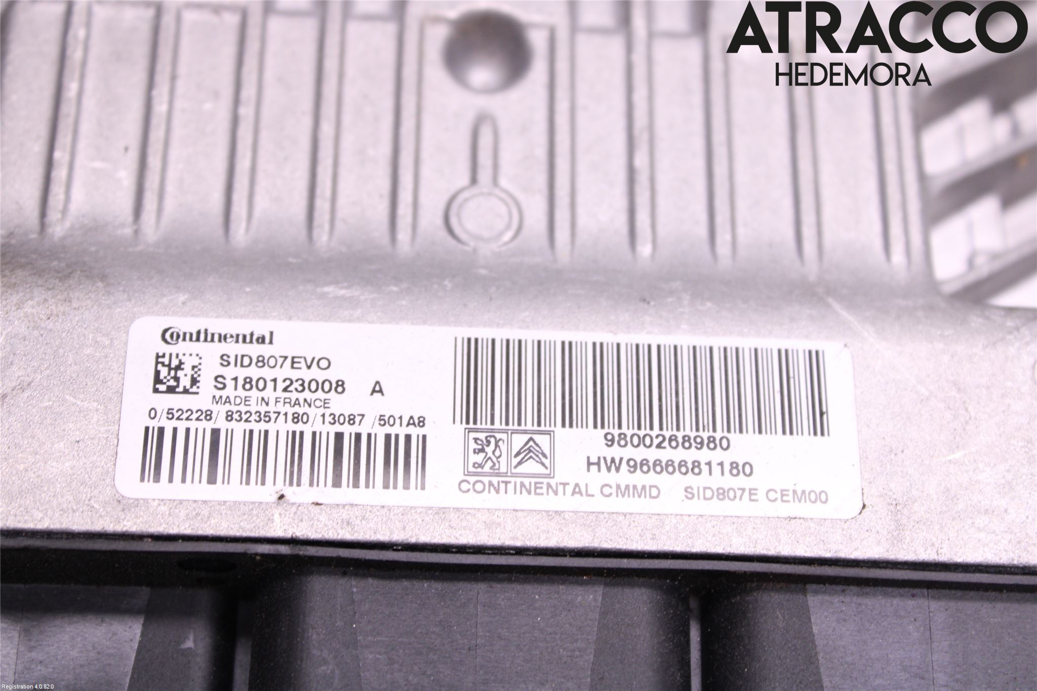 Peugeot 308 08-13 Styreenhet Dieselpumpe