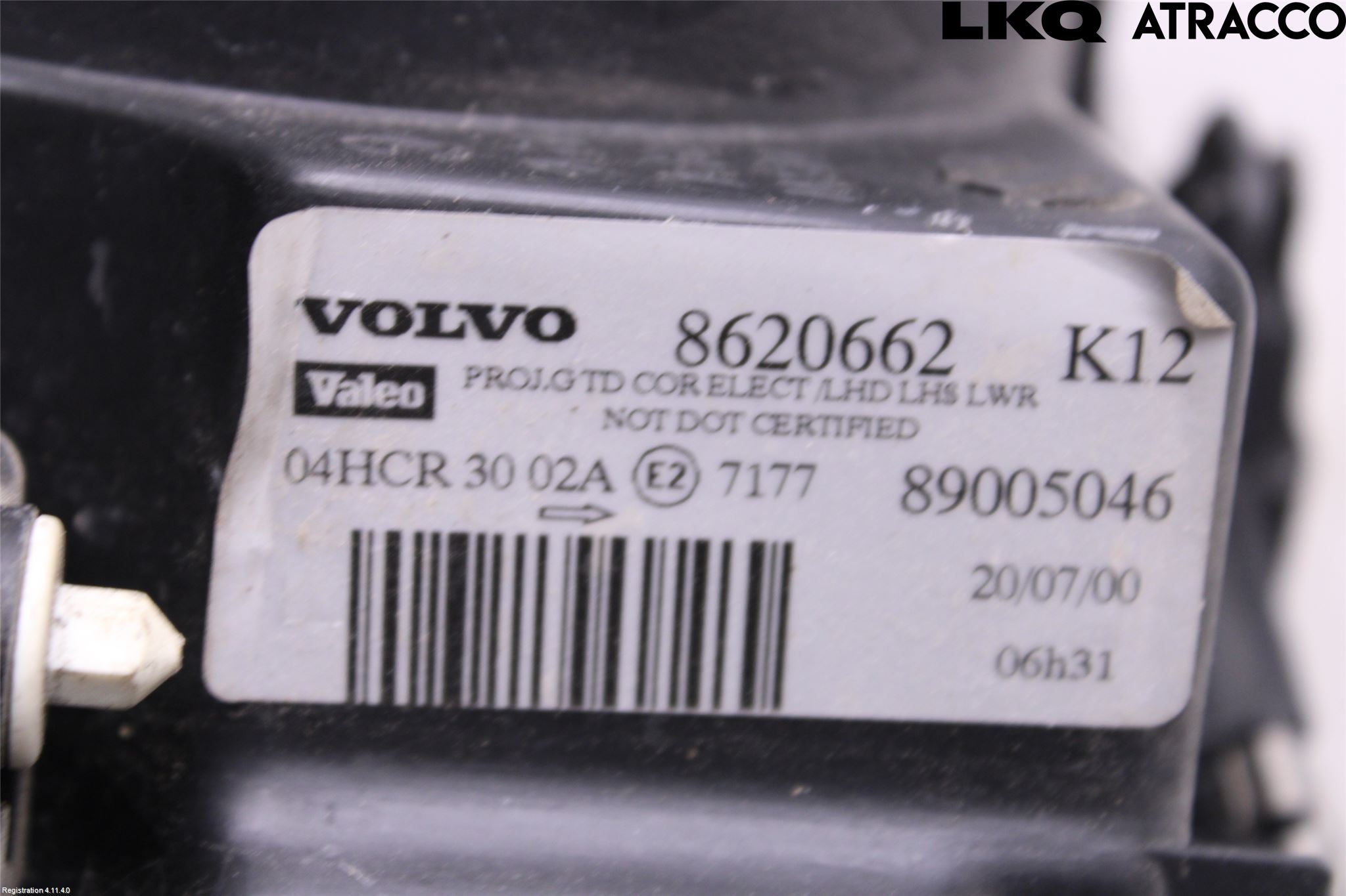Volvo S80 99-03 Frontlykt Venstre