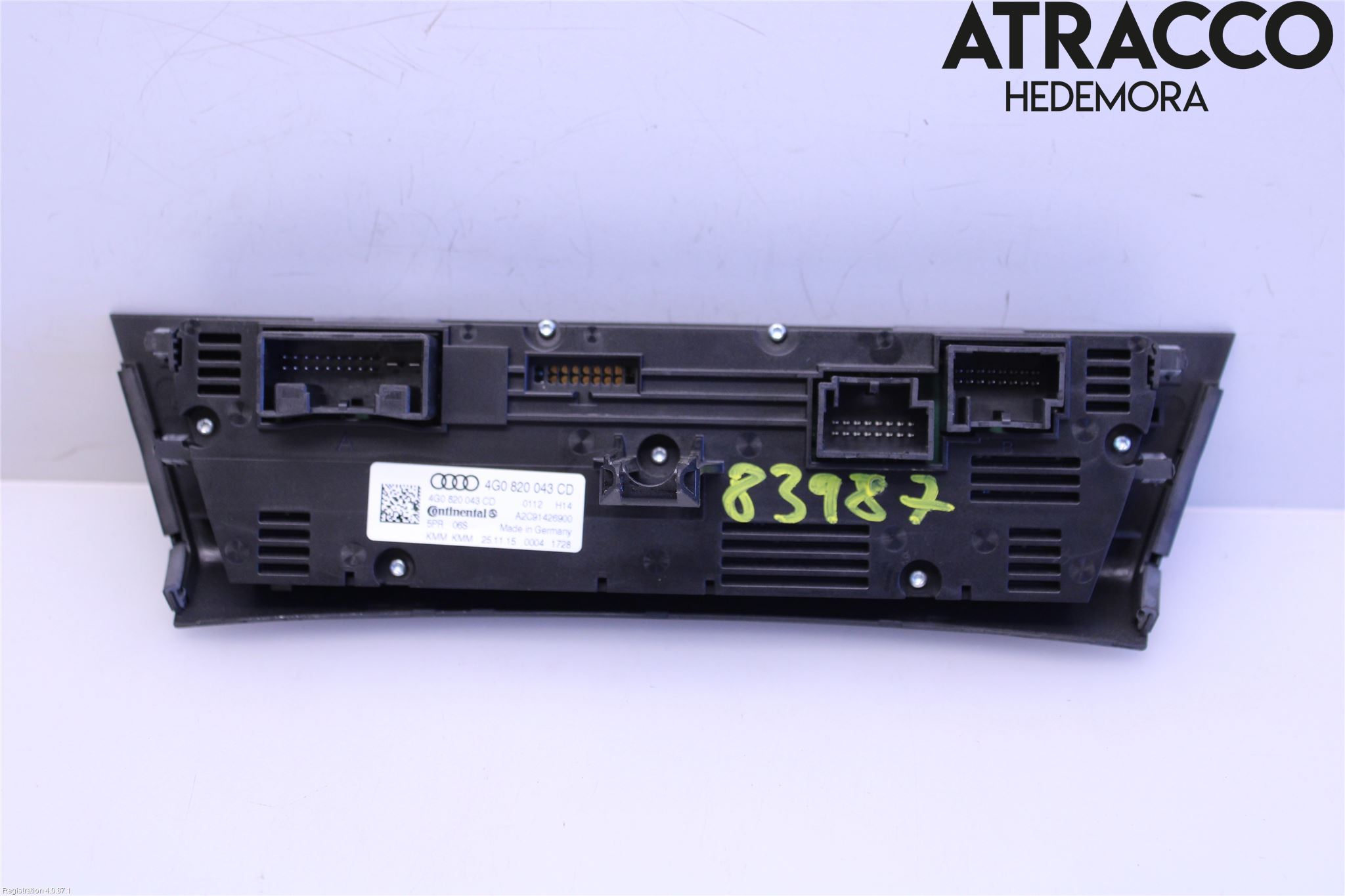 Audi A6 ALLROAD 12-18 Varme Ac Betjening-Display