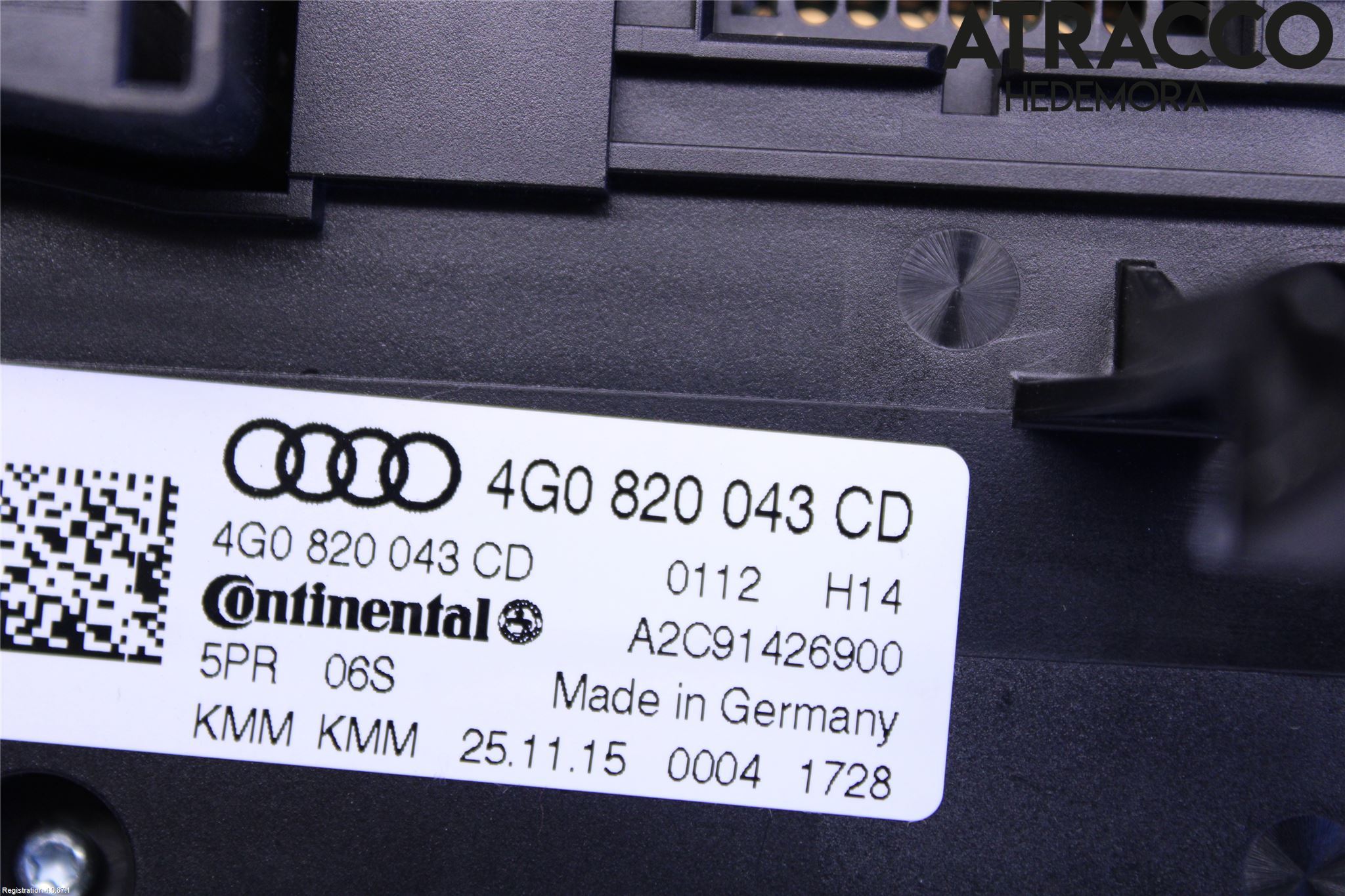 Audi A6 ALLROAD 12-18 Varme Ac Betjening-Display