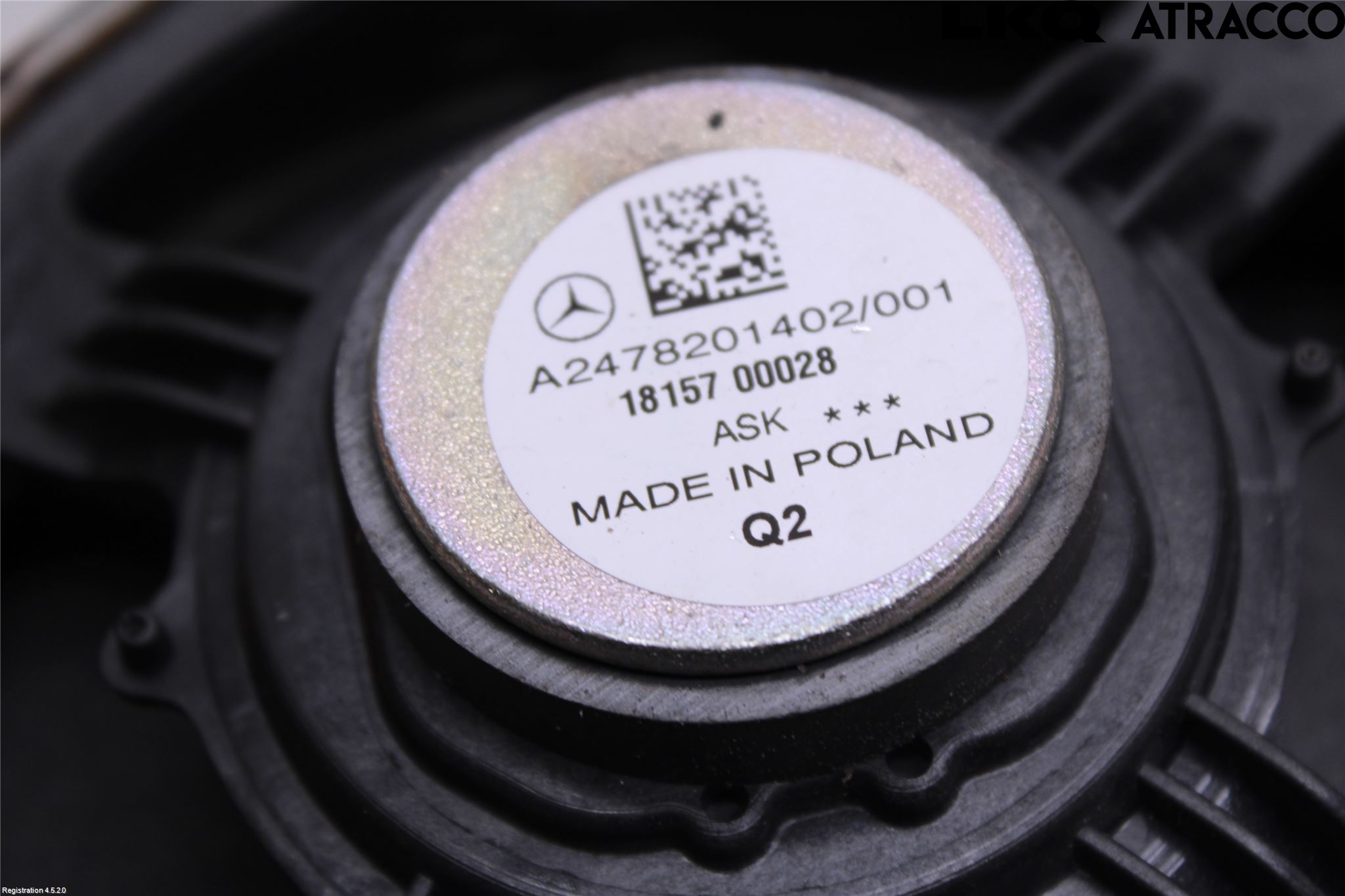 Mercedes-Benz MB A-KLASS (W177) 18- Innr Høyttaler