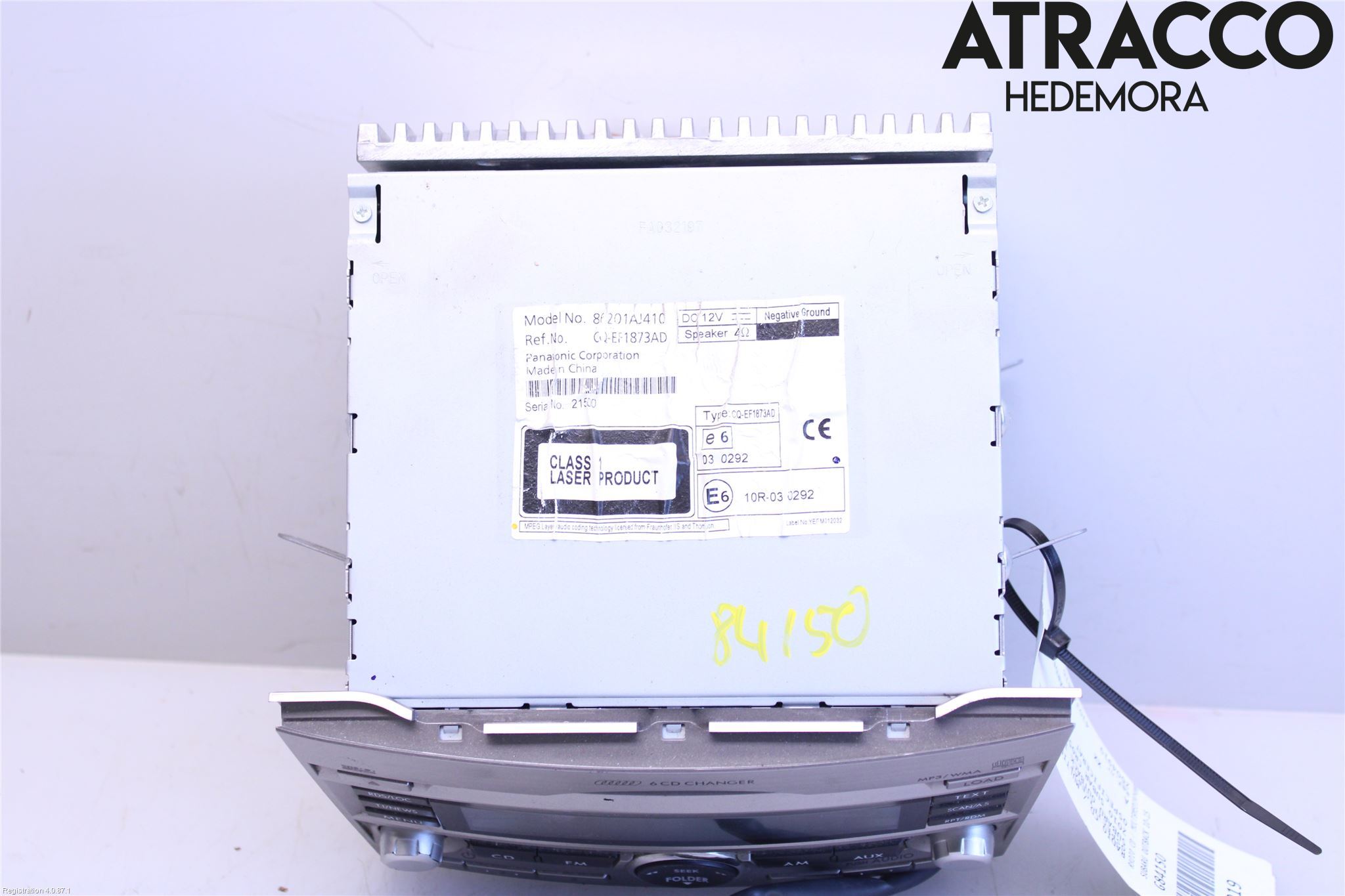 Subaru OUTBACK 10-15 Stereo Radio Med Cd